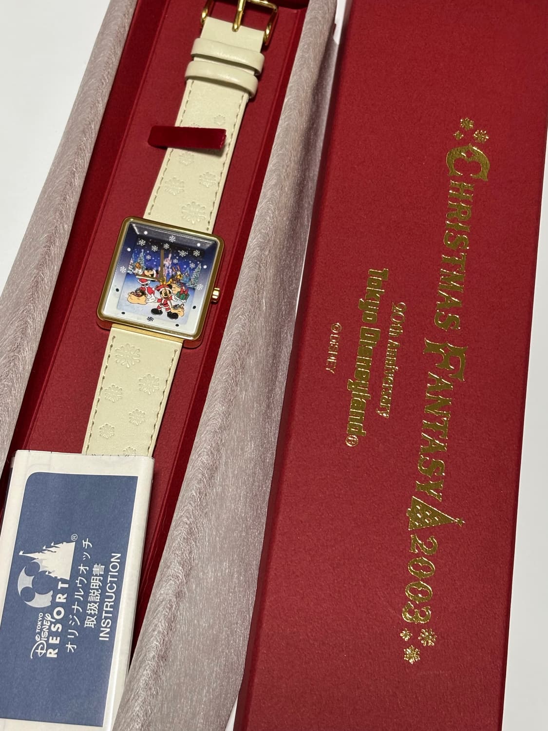 디즈니 미키마우스 20주년 크리스마스 한정시계  상품이미지3