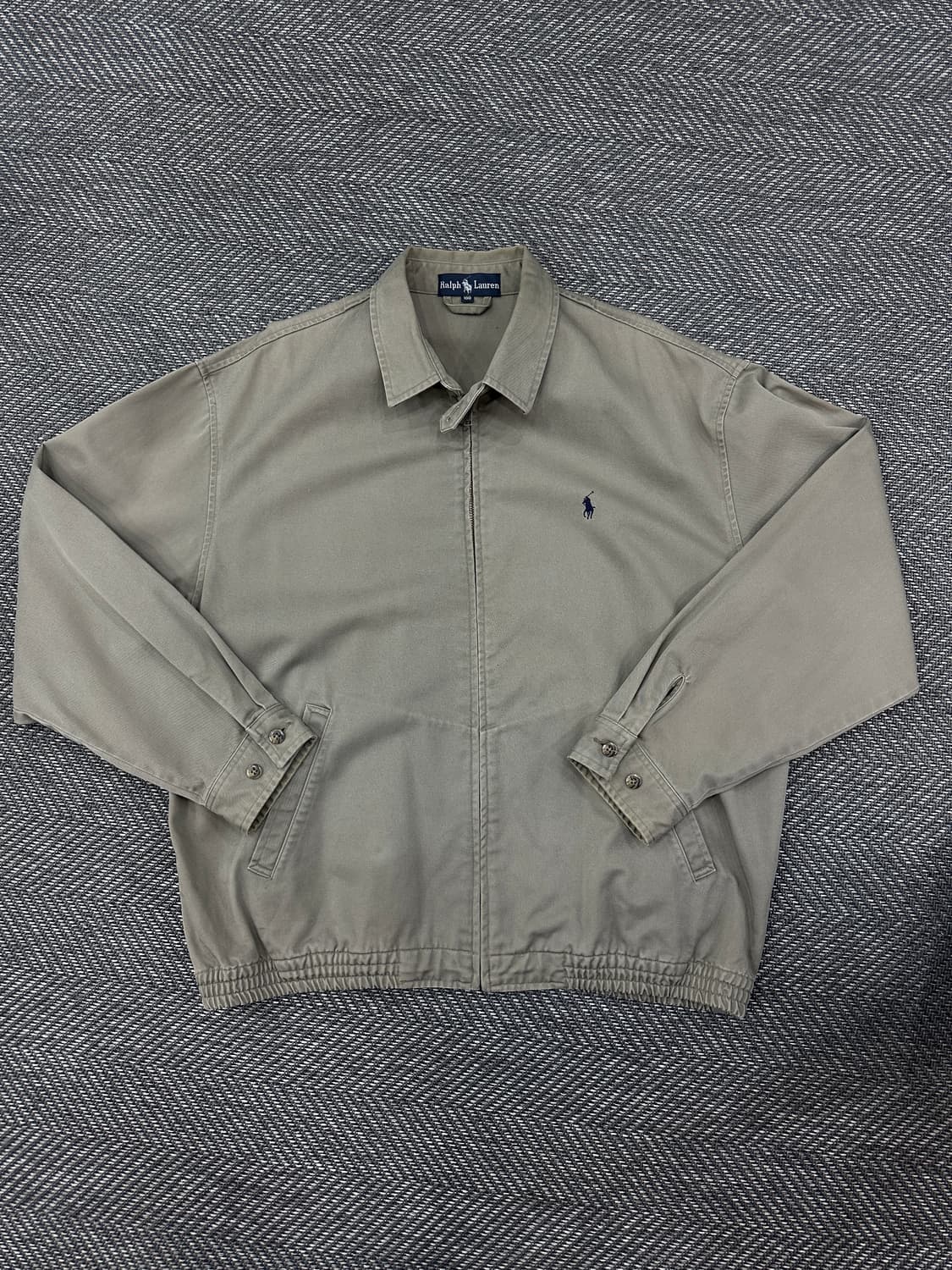 폴로 봄버 자켓 베이지 상품이미지1