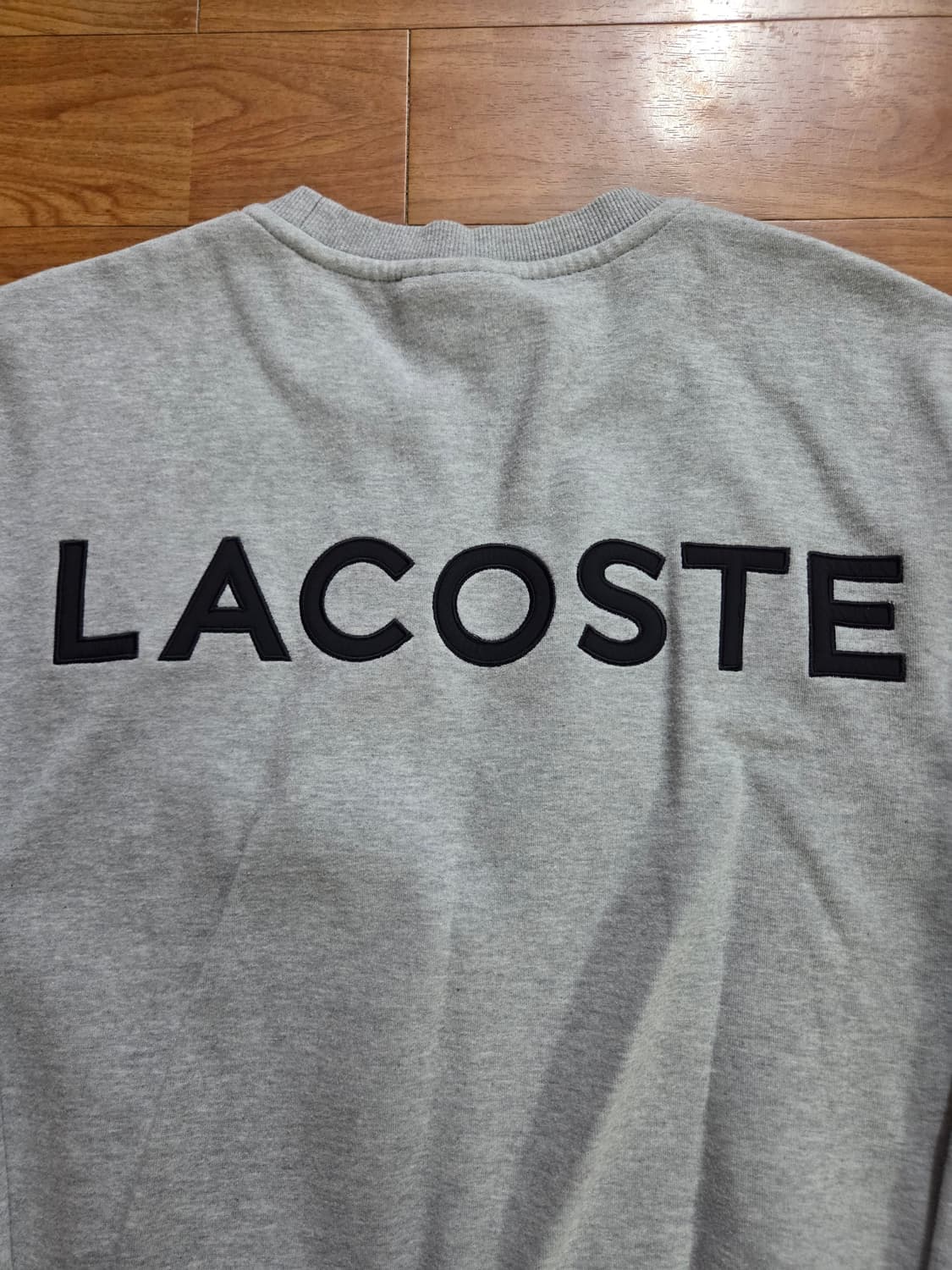 라코스테 맨투맨 그레이 상품이미지5