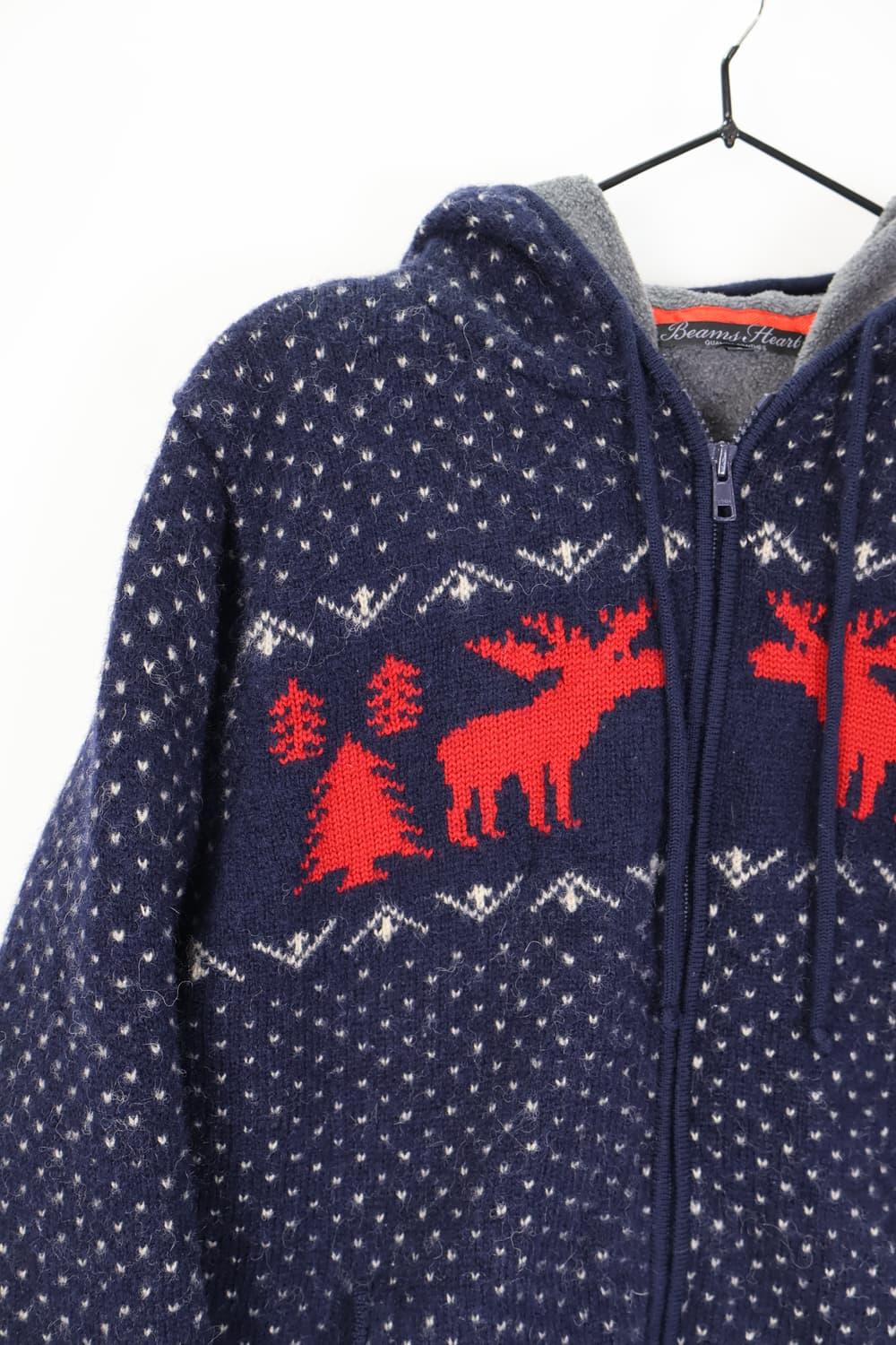 Jpn Nordic Pattern Zip Up Hoodies 상품이미지6