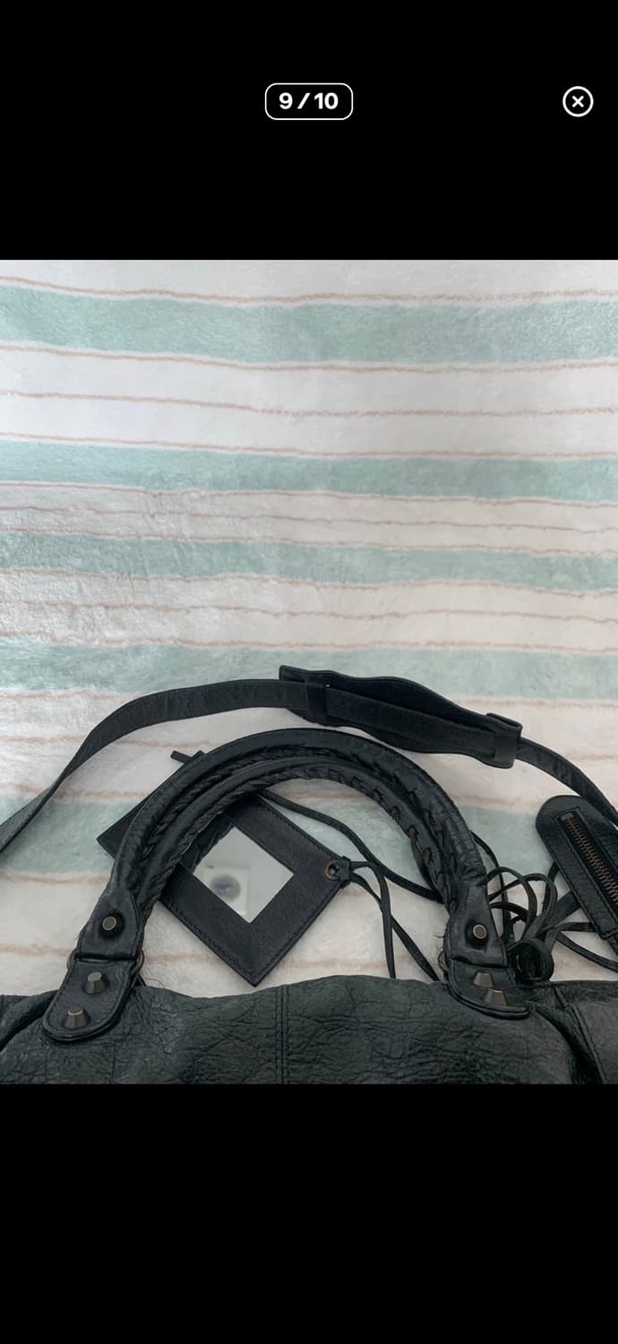 발렌시아가 르시티 블랙 라지 상품이미지3