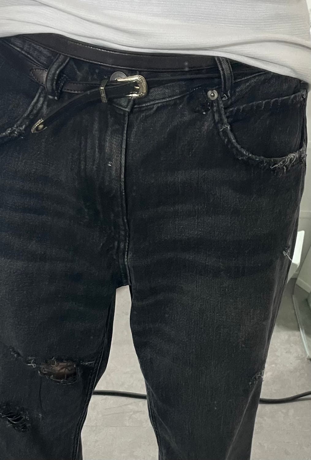 생로랑 더블 웨스턴 벨트 상품이미지2