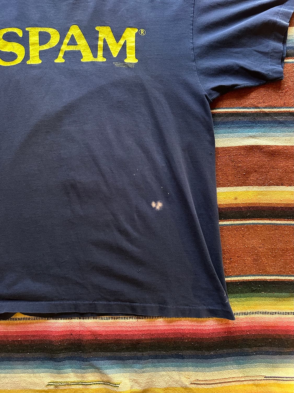 90s USA 빈티지 스팸 SPAM 반팔 티셔츠 상품이미지5