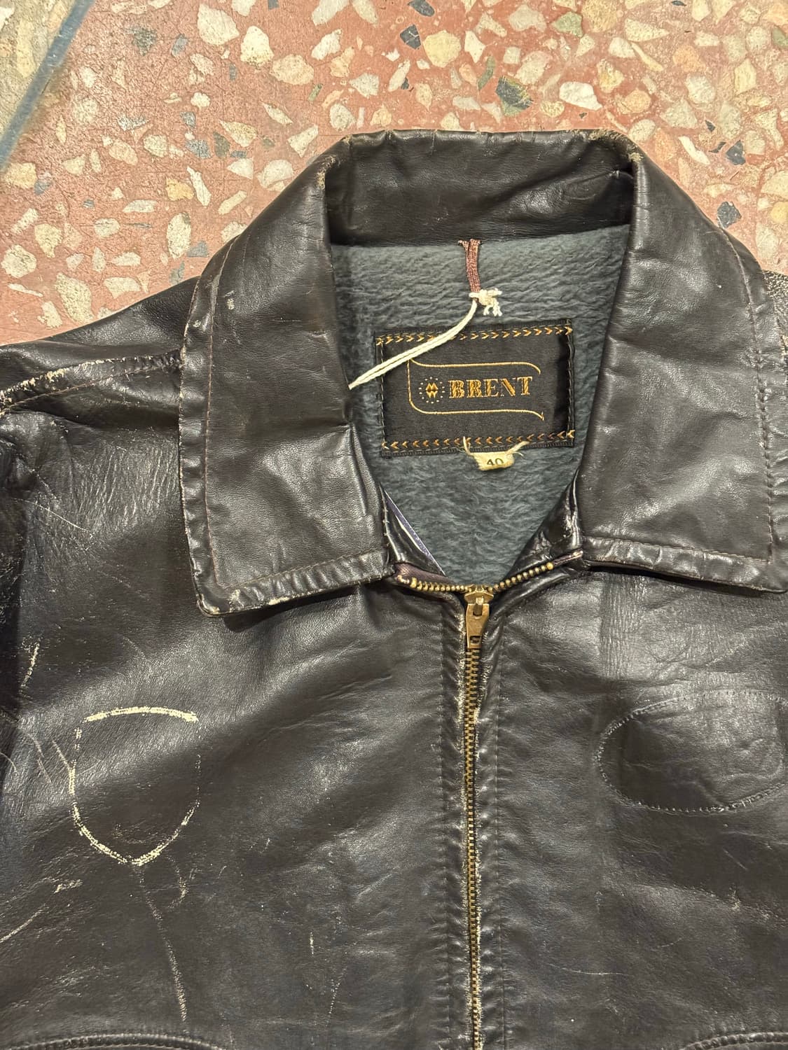 Brent 60s Leather Sports Jacket (42) 상품이미지5