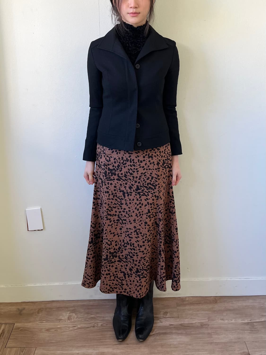 COUP DE CHANCE 블랙 울 자켓 상품이미지8