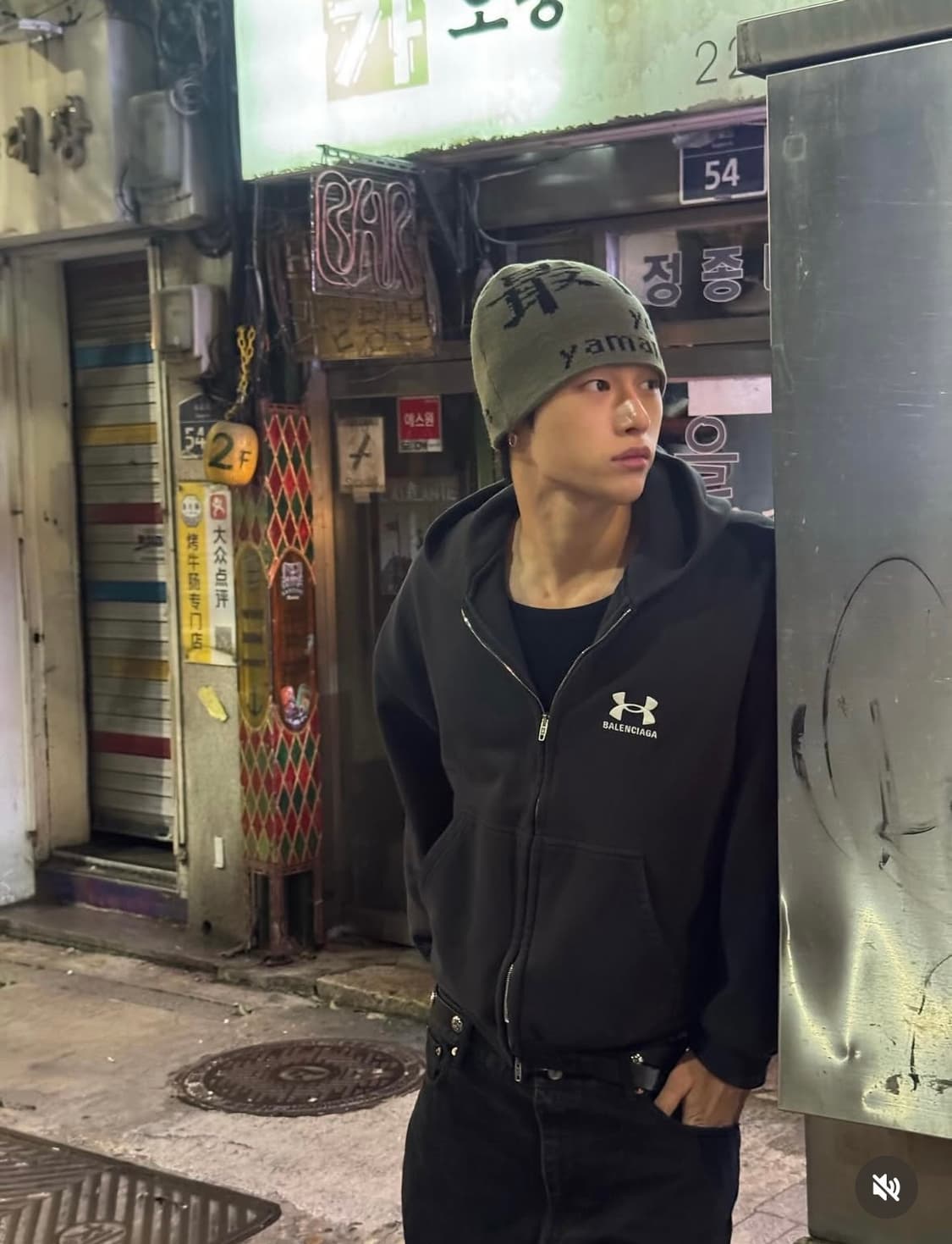 [M] 발렌시아가 언더아머 후드집업 상품이미지2