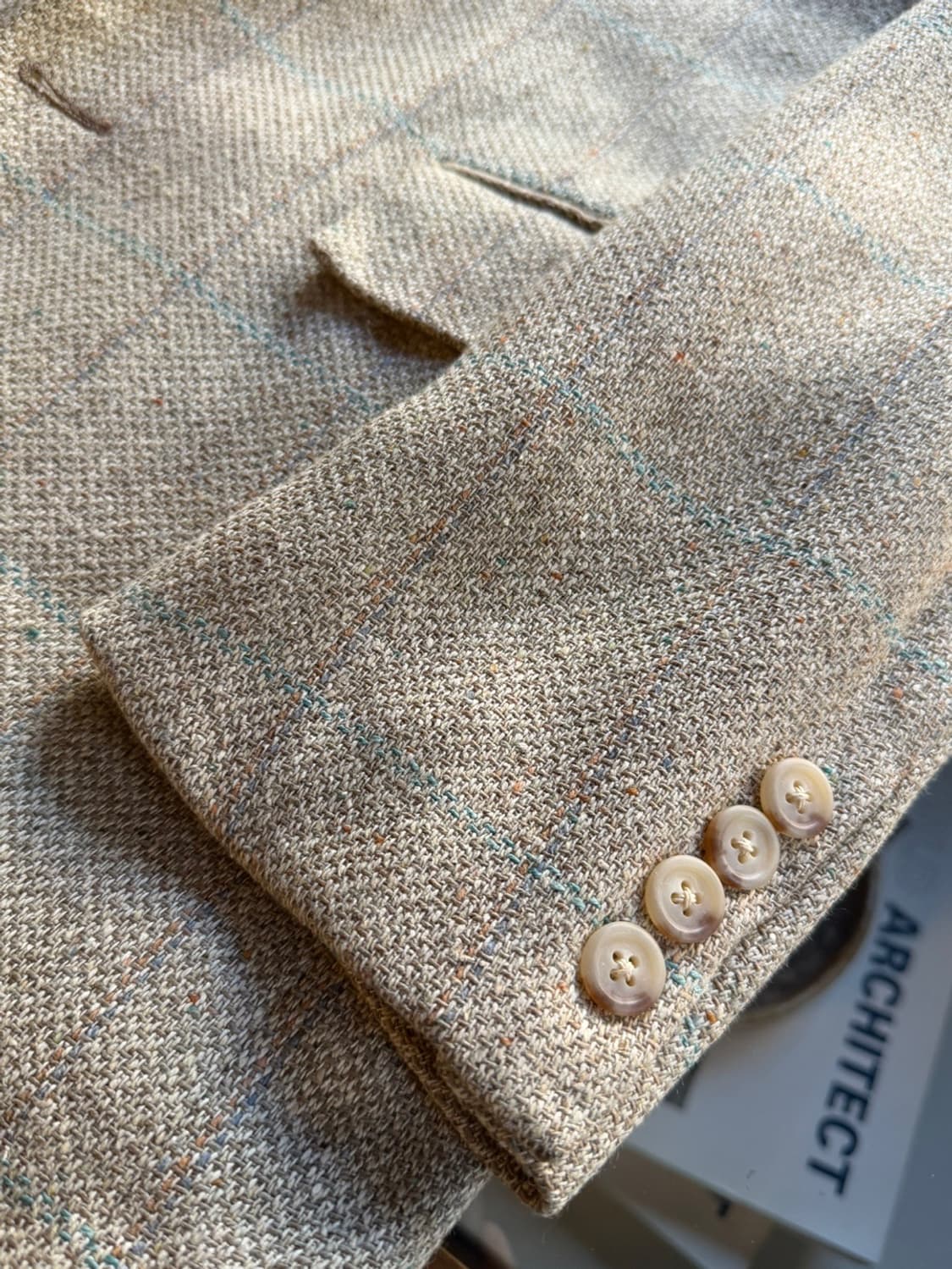 폴로 랄프로렌 트위드 테일러드 자켓 100 상품이미지6