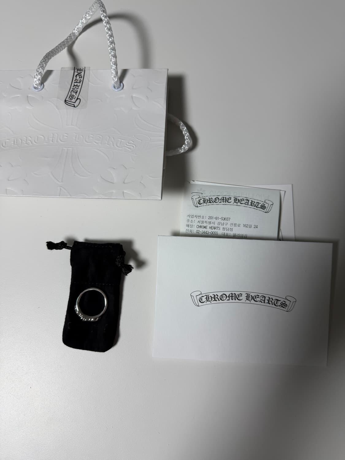 크롬하츠 베이비플로랄링 US 10.5 새상품 상품이미지1