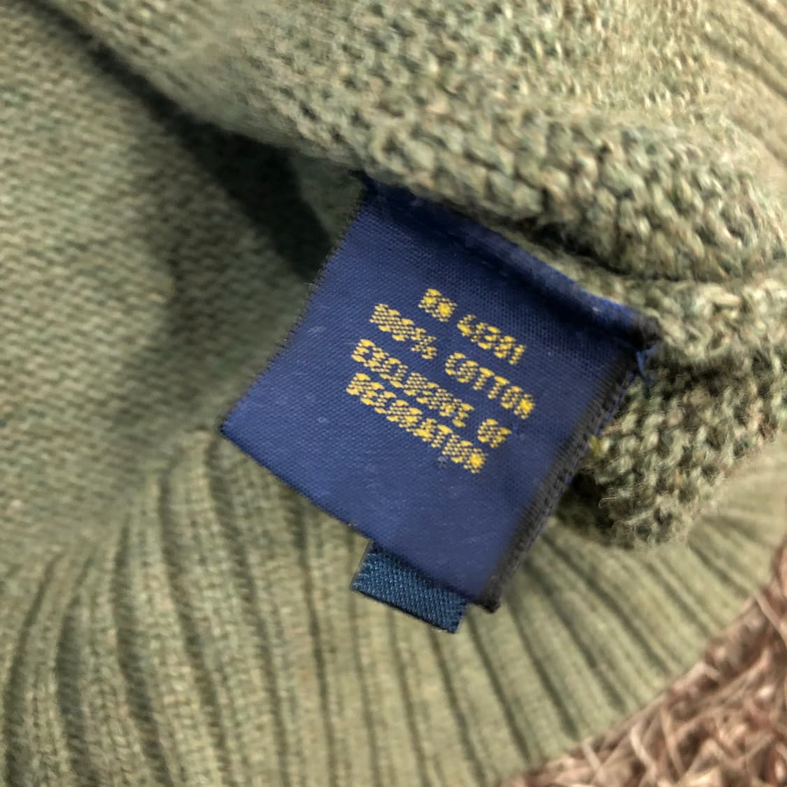 폴로 랄프로렌 하프집업 코튼 니트 상품이미지8