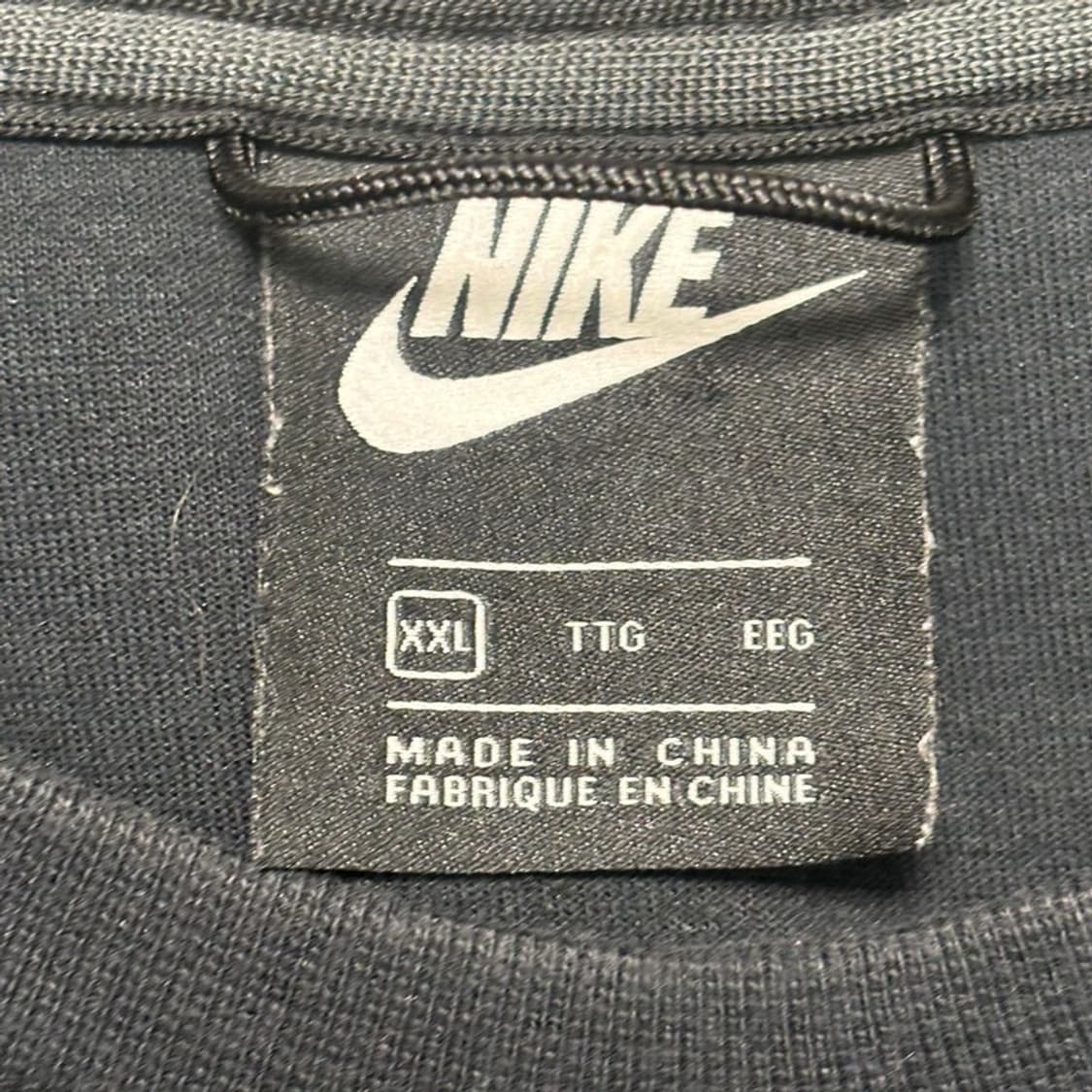 NIKE 테크 플리스 크루 맨투맨 블랙 2XL 상품이미지4