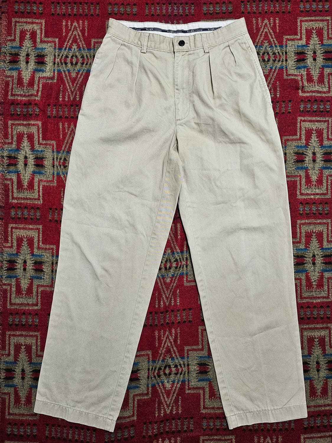 29)90s Polo ralph lauren 투턱 치노 팬츠 상품이미지2