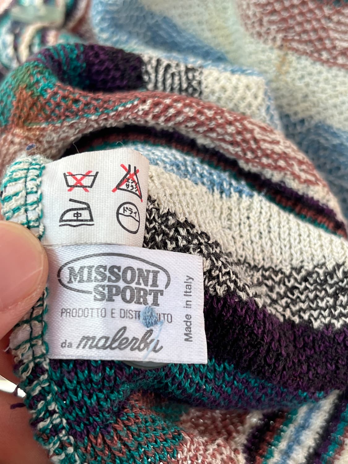 Missoni 스트라이프 니트 조끼 베스트 40 상품이미지5