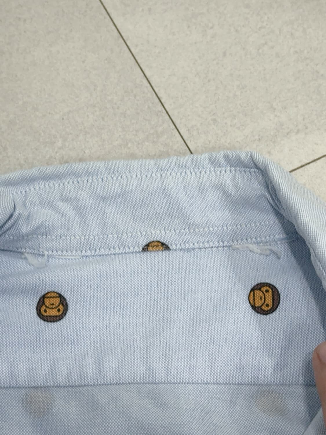 베이프 베이비마일로 반팔 셔츠 상품이미지5