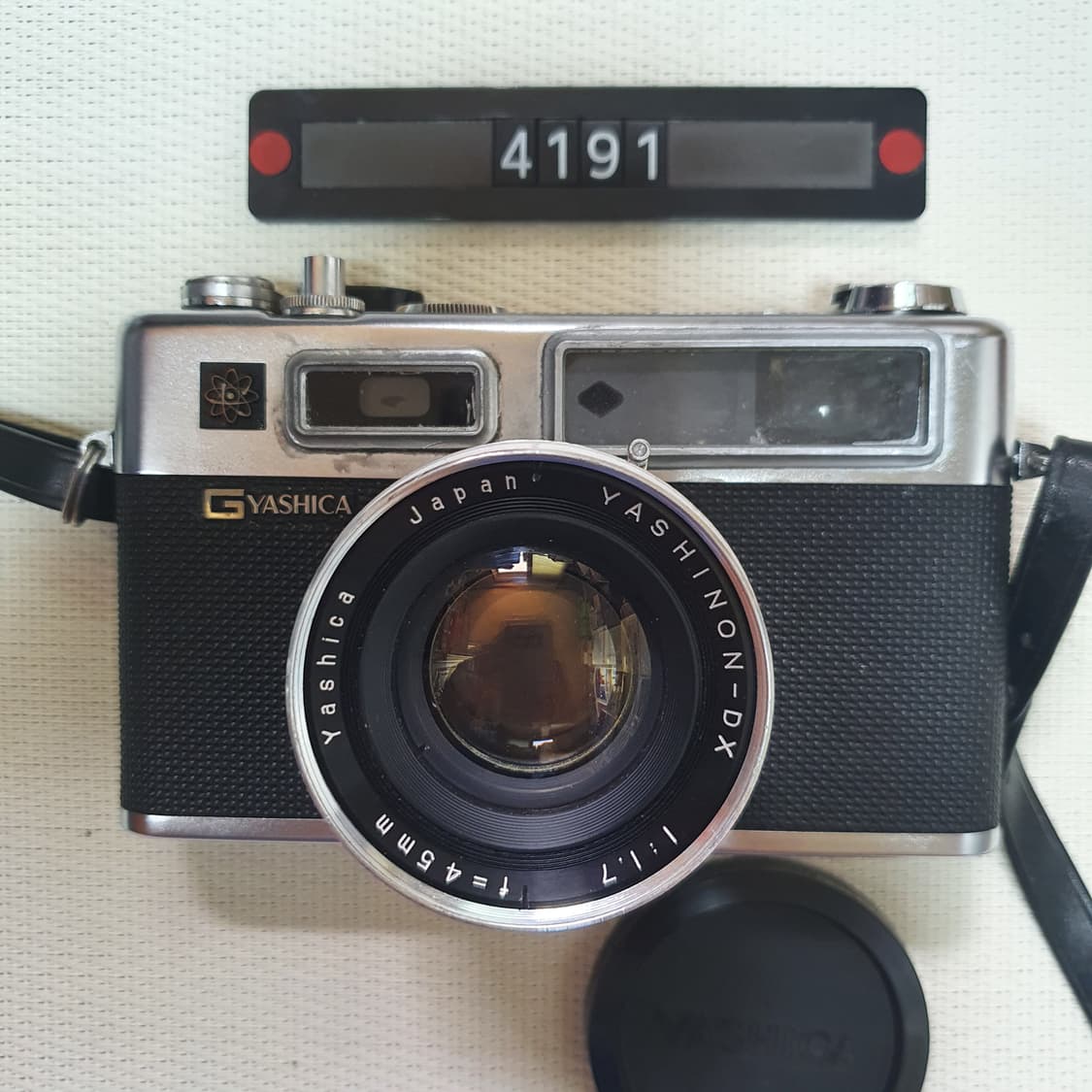 야시카 일렉트로 35 g 필름카메라 실버바디 상품이미지1