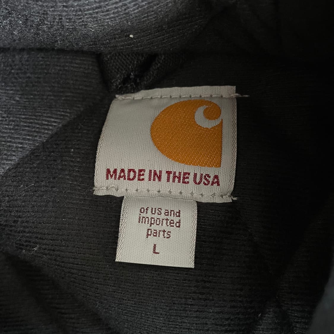 Carhartt 칼하트 USA 블랙 액티브 자켓 상품이미지5