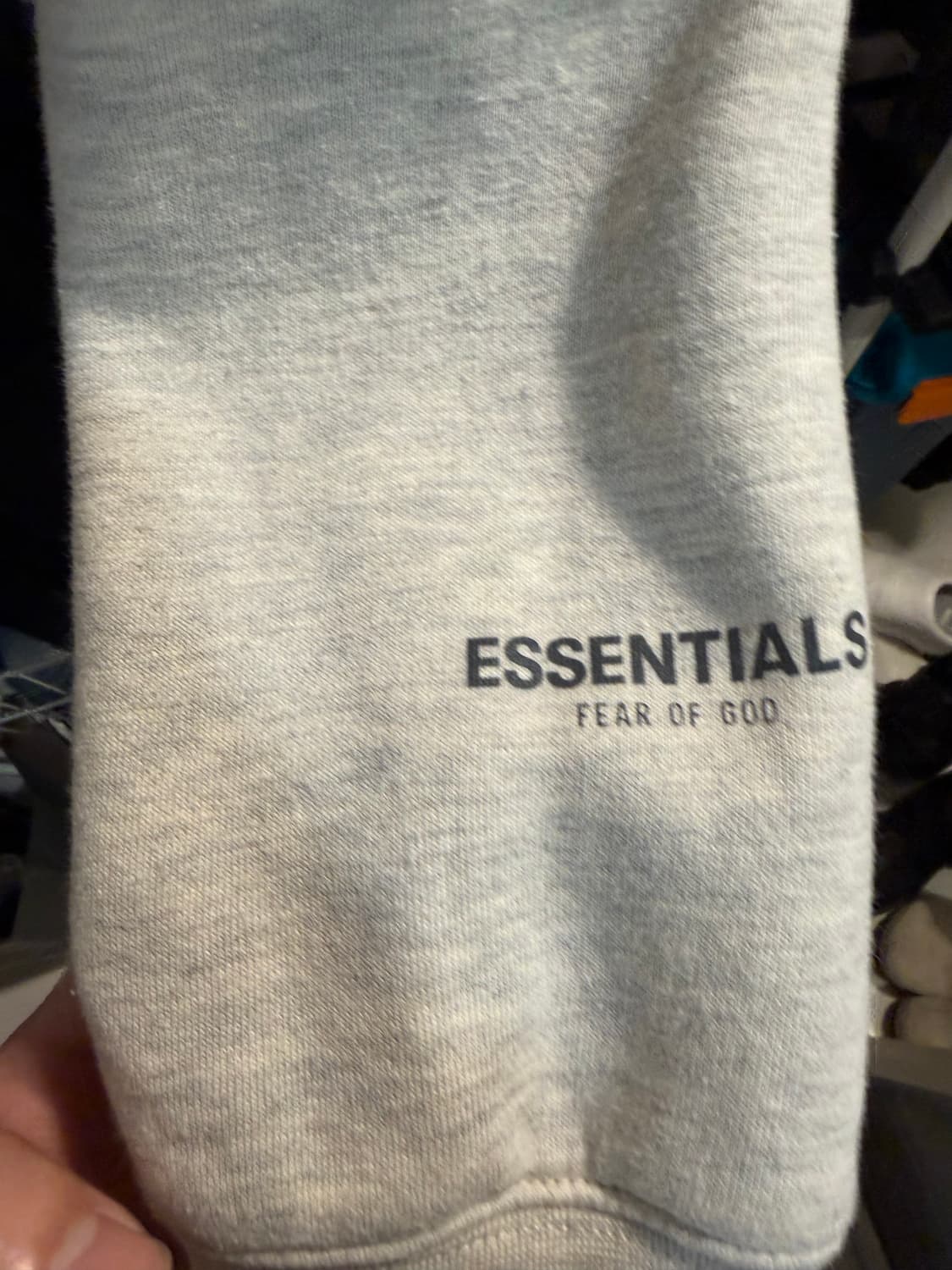 Essentials 후드 오트밀 M 상품이미지3