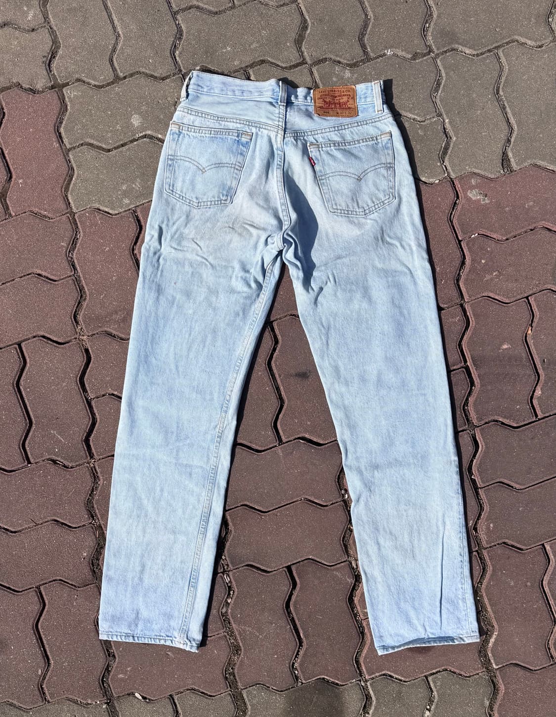 90s usa 빈티지 리바이스 501 데님 30(28~29) (617) 상품이미지2