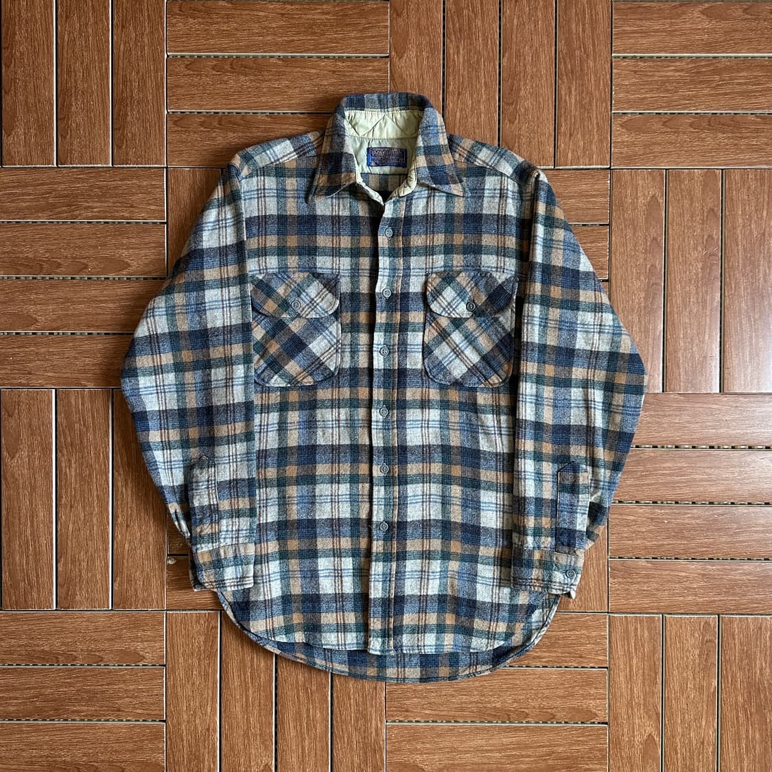 70’s Pendleton usa wool flannel shirts 상품이미지1