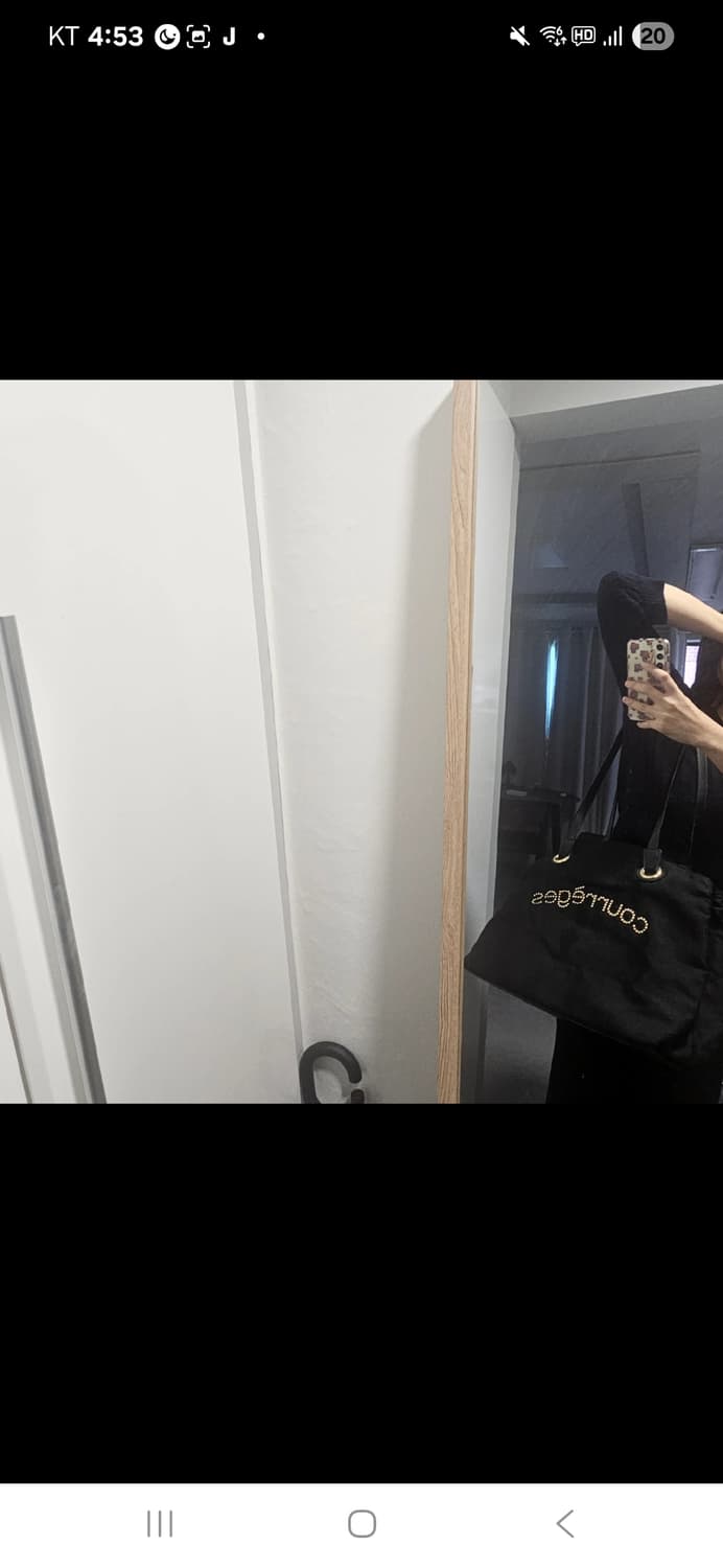 정품 빈티지 꾸레쥬 코듀로이 제니 보부상 가방 알로 운동 가방 상품이미지6