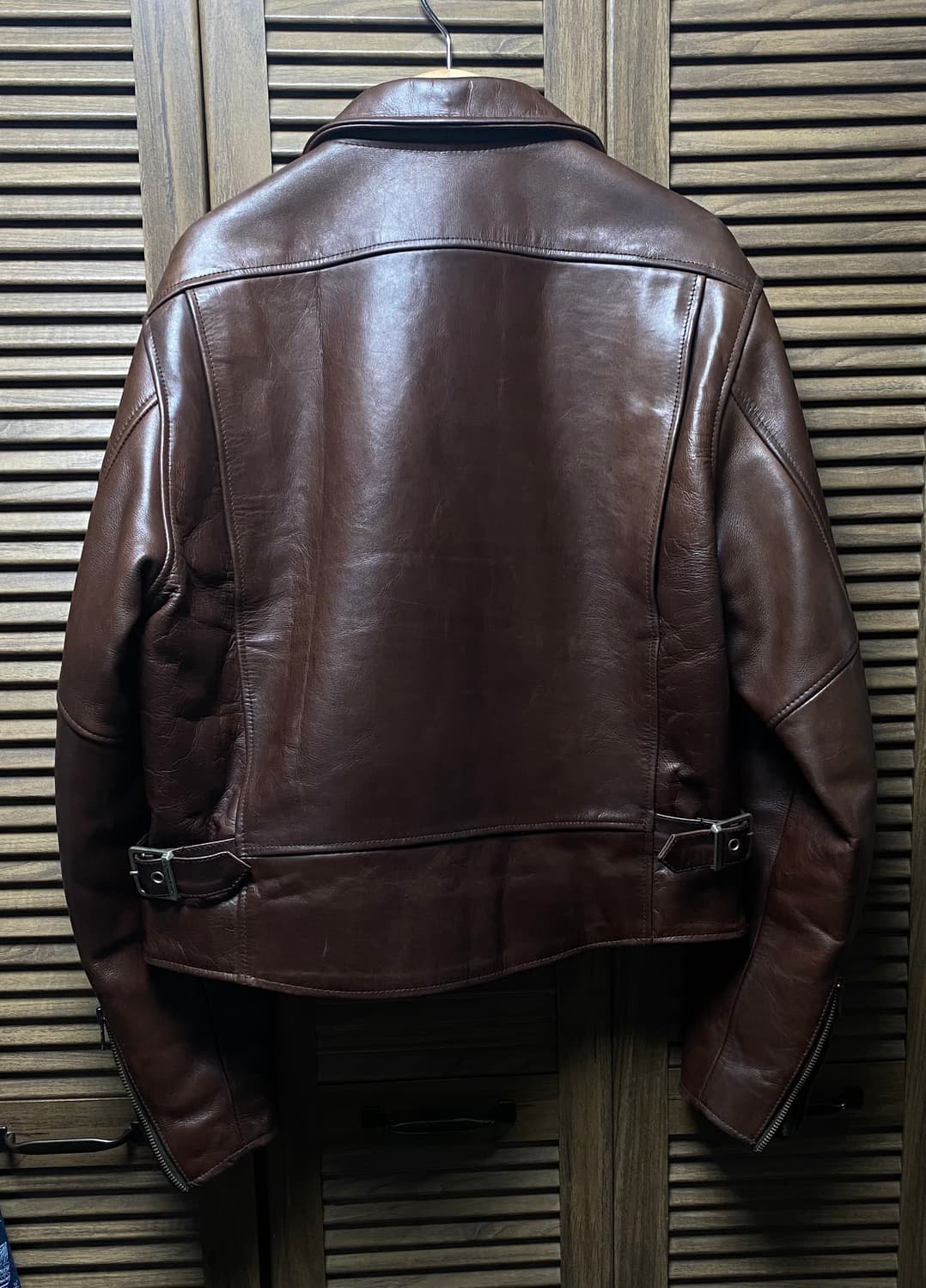 할리데이비슨 카우하이드 라이더 가죽 자켓m 아메카지 에어로레더 rrl 상품이미지4