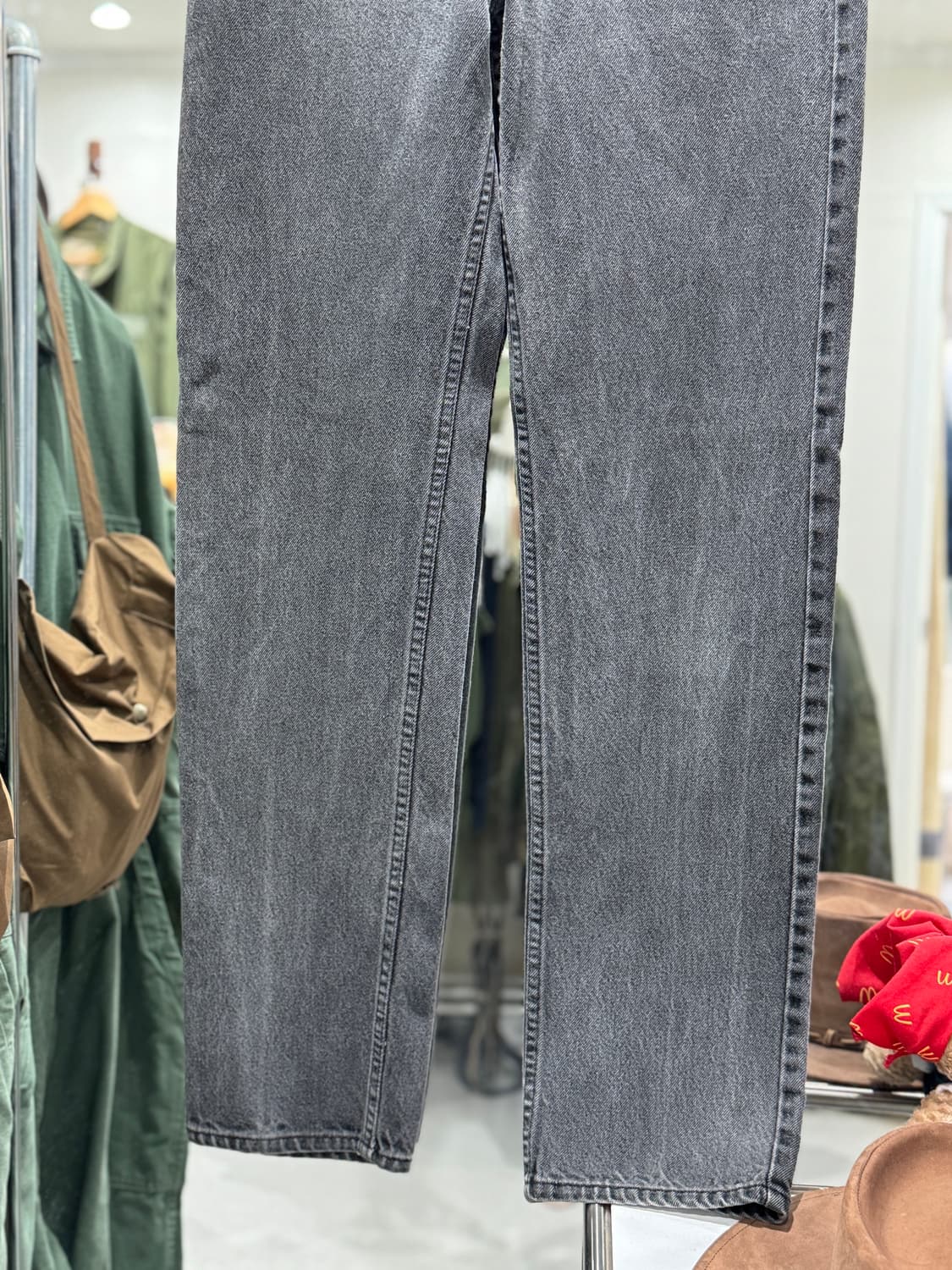 99s 리바이스 505 블랙진 상품이미지2