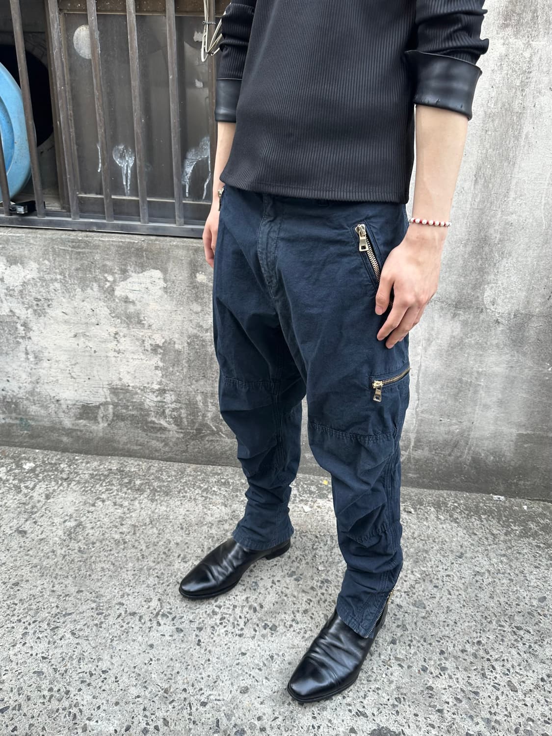 발망 카고 지퍼 디테일 팬츠 상품이미지2