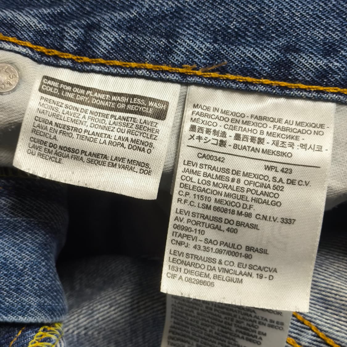 [34] LEVI'S 리바이스 550 블랭크탭 상품이미지8