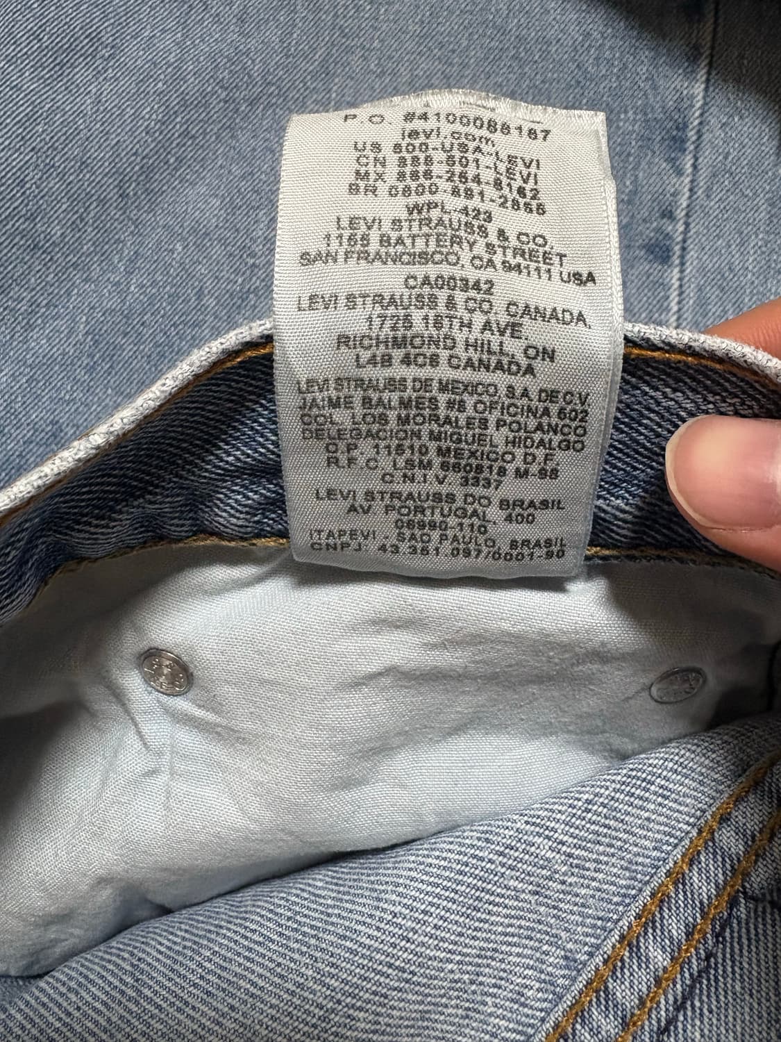 리바이스 505  32*34 상품이미지4