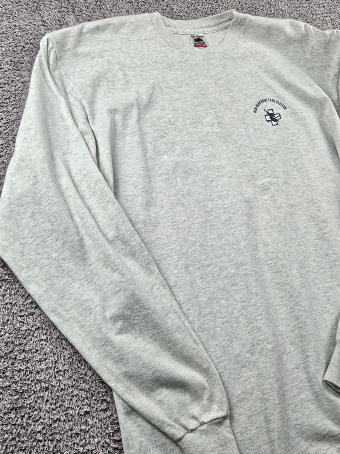 8~90's 프룻오브더룸 싱글스티치 롱 슬리브 (2XL) / 11133 상품이미지6