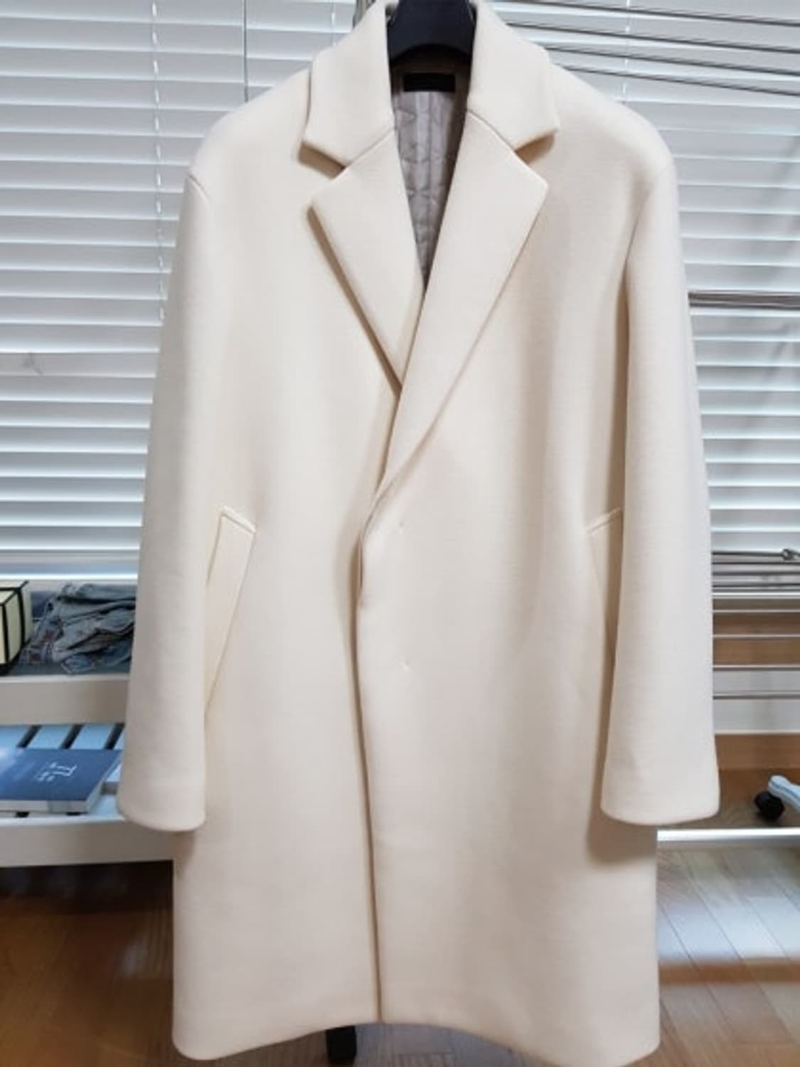 질스튜어트 아이보리 싱글코트 상품이미지1