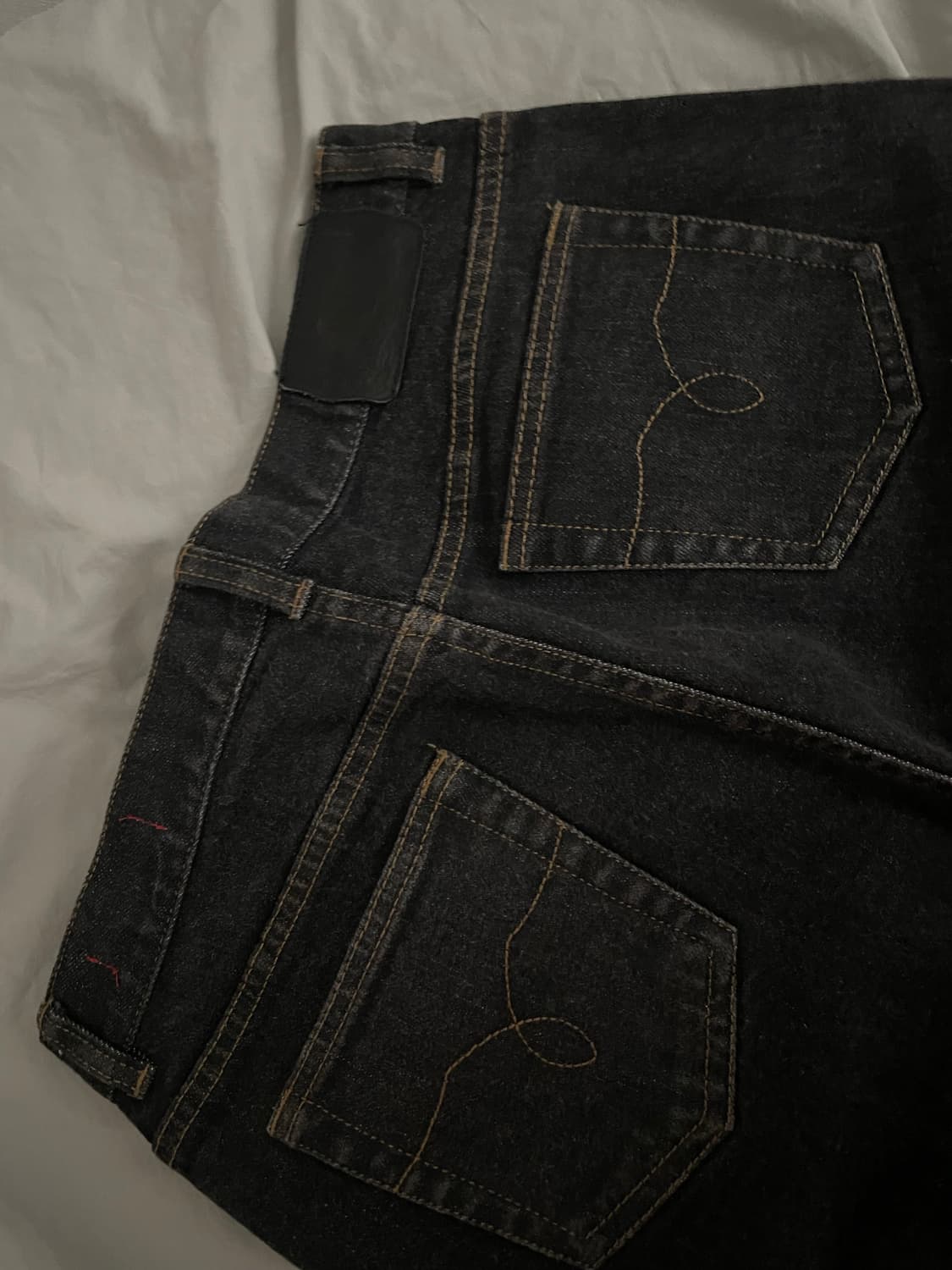 마츠리 동은 side slit pants (black) 상품이미지4