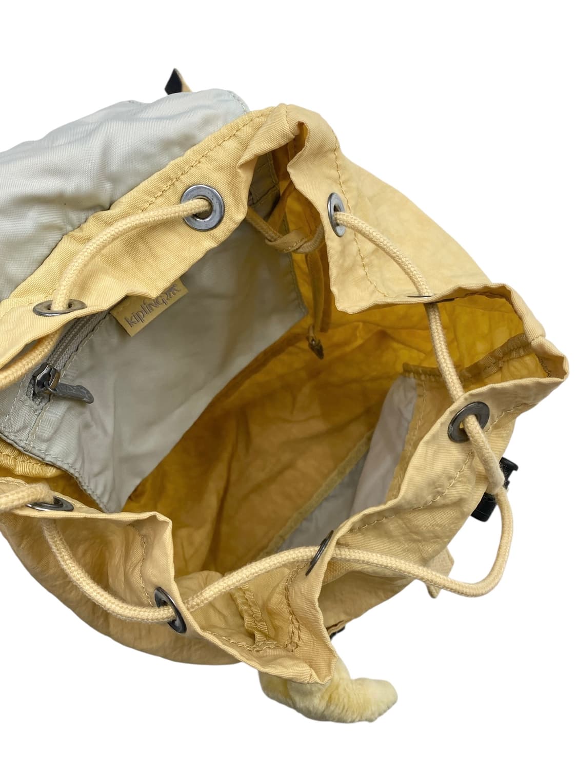 키플링 y2k 버터옐로우 보부상백팩 상품이미지3