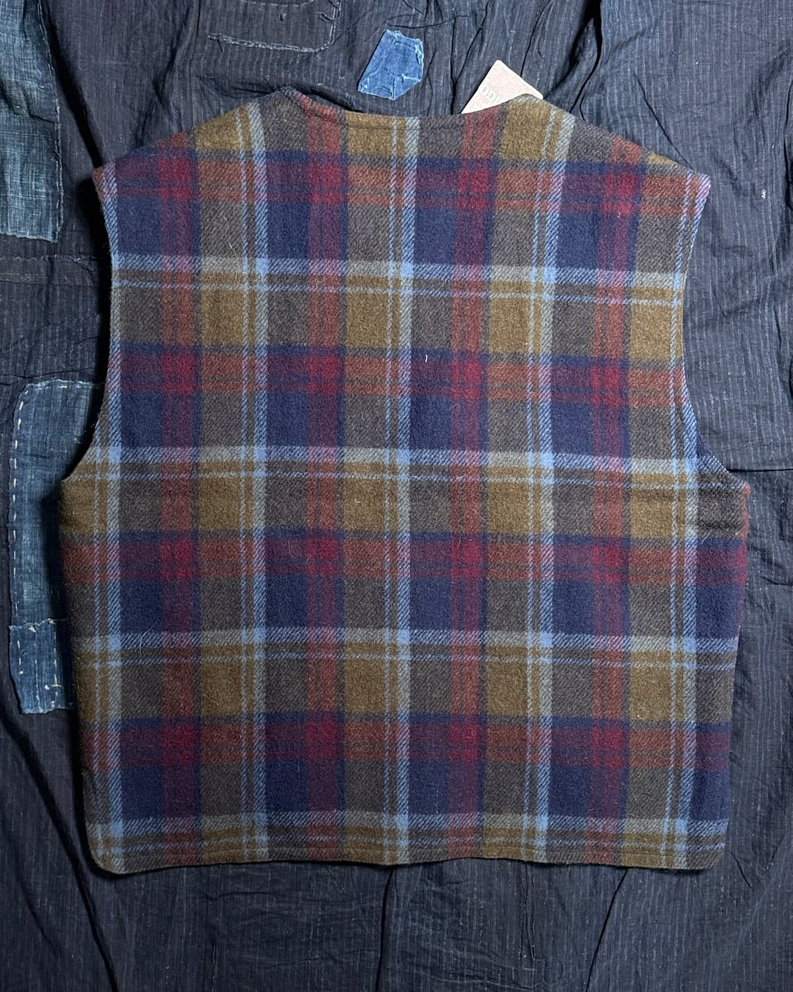 80-90‘s 라이프 어드벤쳐 울 블랜드 헌팅 베스트 L 상품이미지6