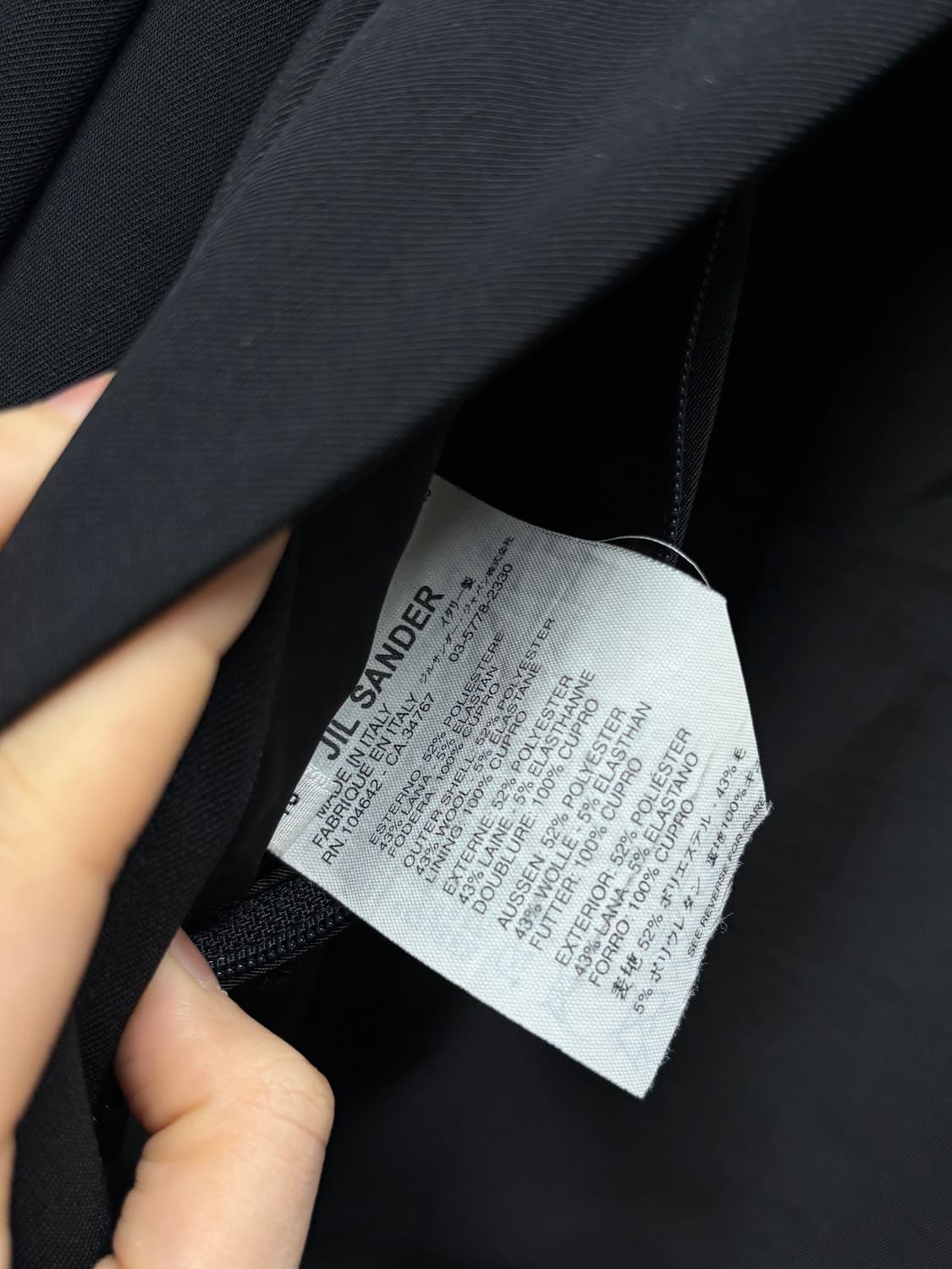 Jil sander coat 상품이미지5