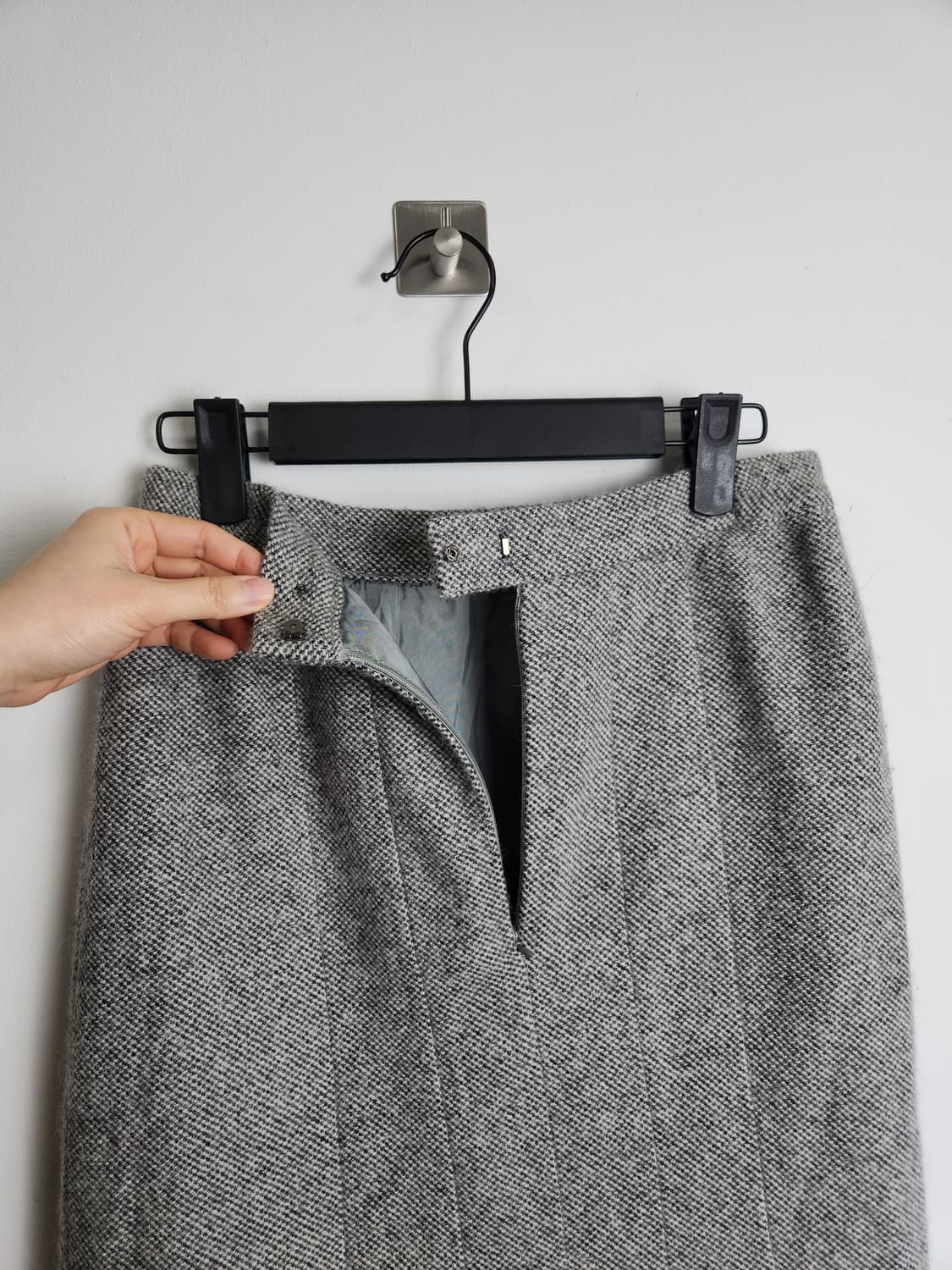 플리츠 울 스커트 상품이미지9