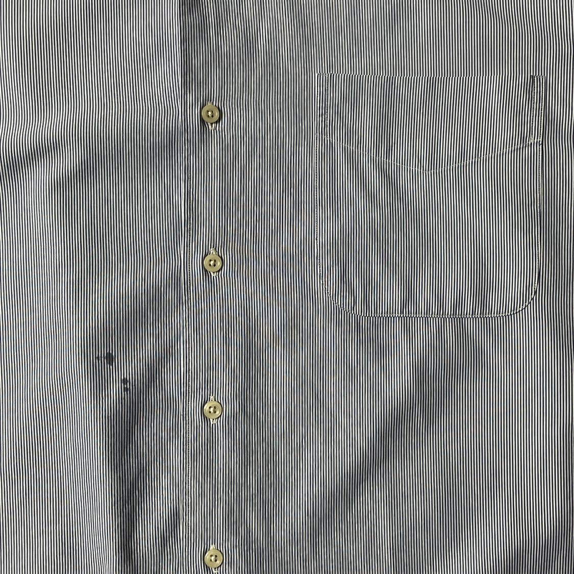 RALPH LAUREN 랄프로렌 블루 스트라이프 코튼 셔츠 A00420 상품이미지3