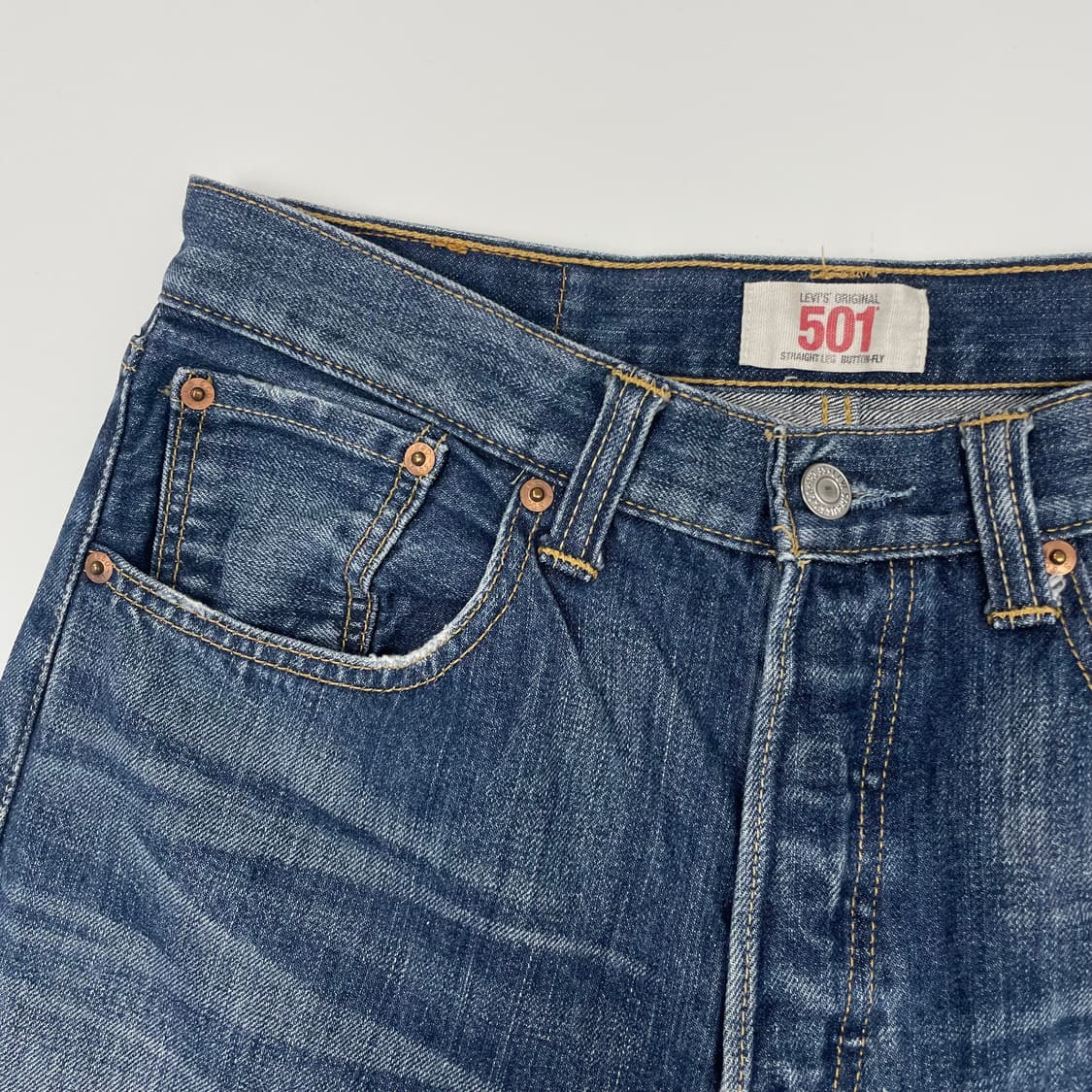 리바이스 501 데님 청 바지 팬츠 상품이미지2