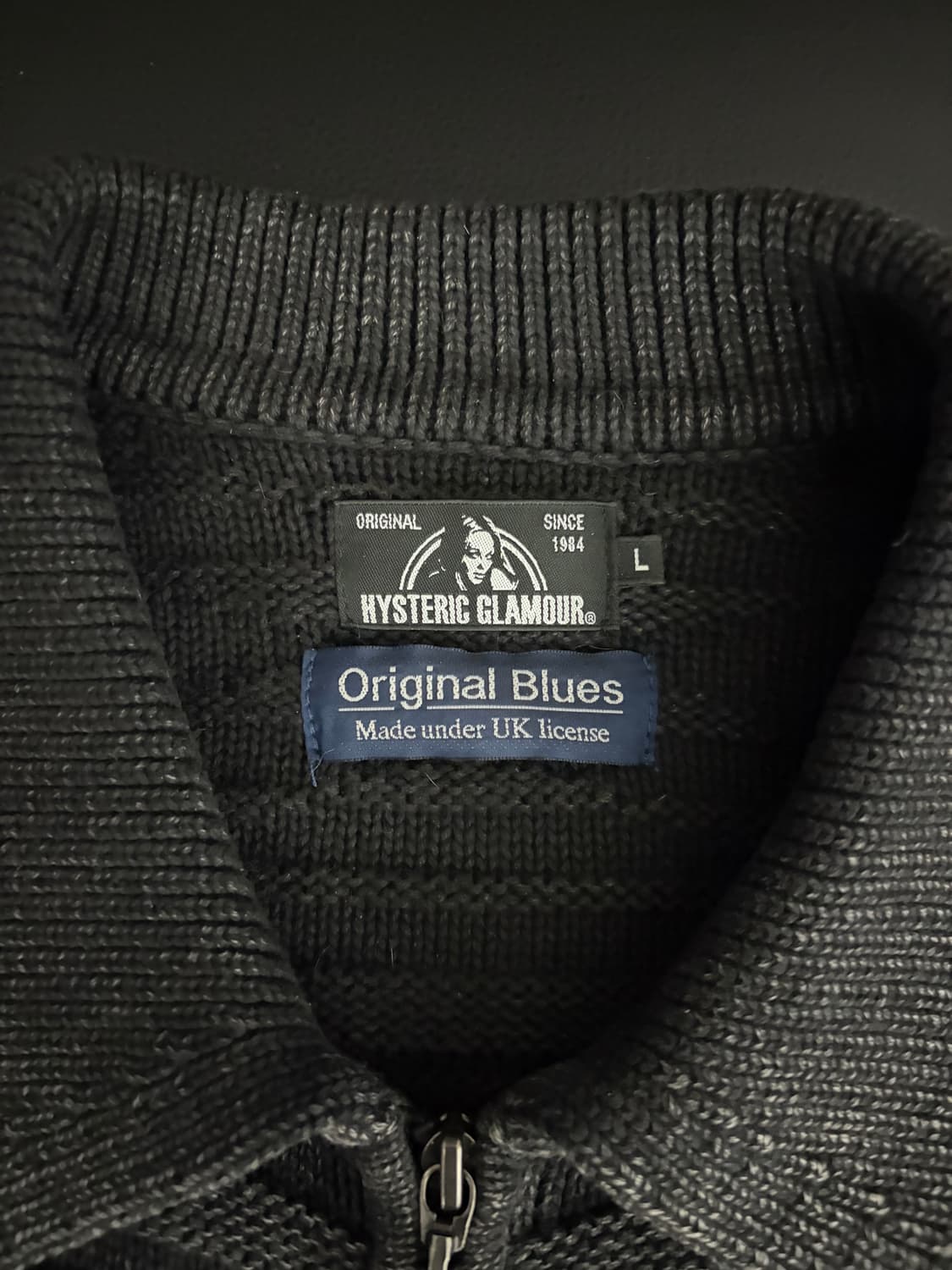 히스테릭글래머 오르테가 니트집업 상품이미지3