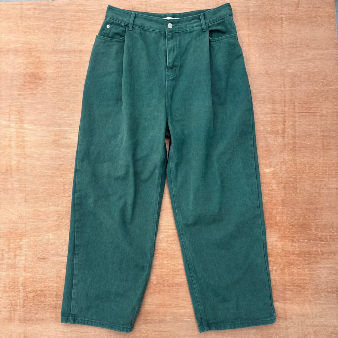 Olive Green Vintage Wide Pants   상품이미지1