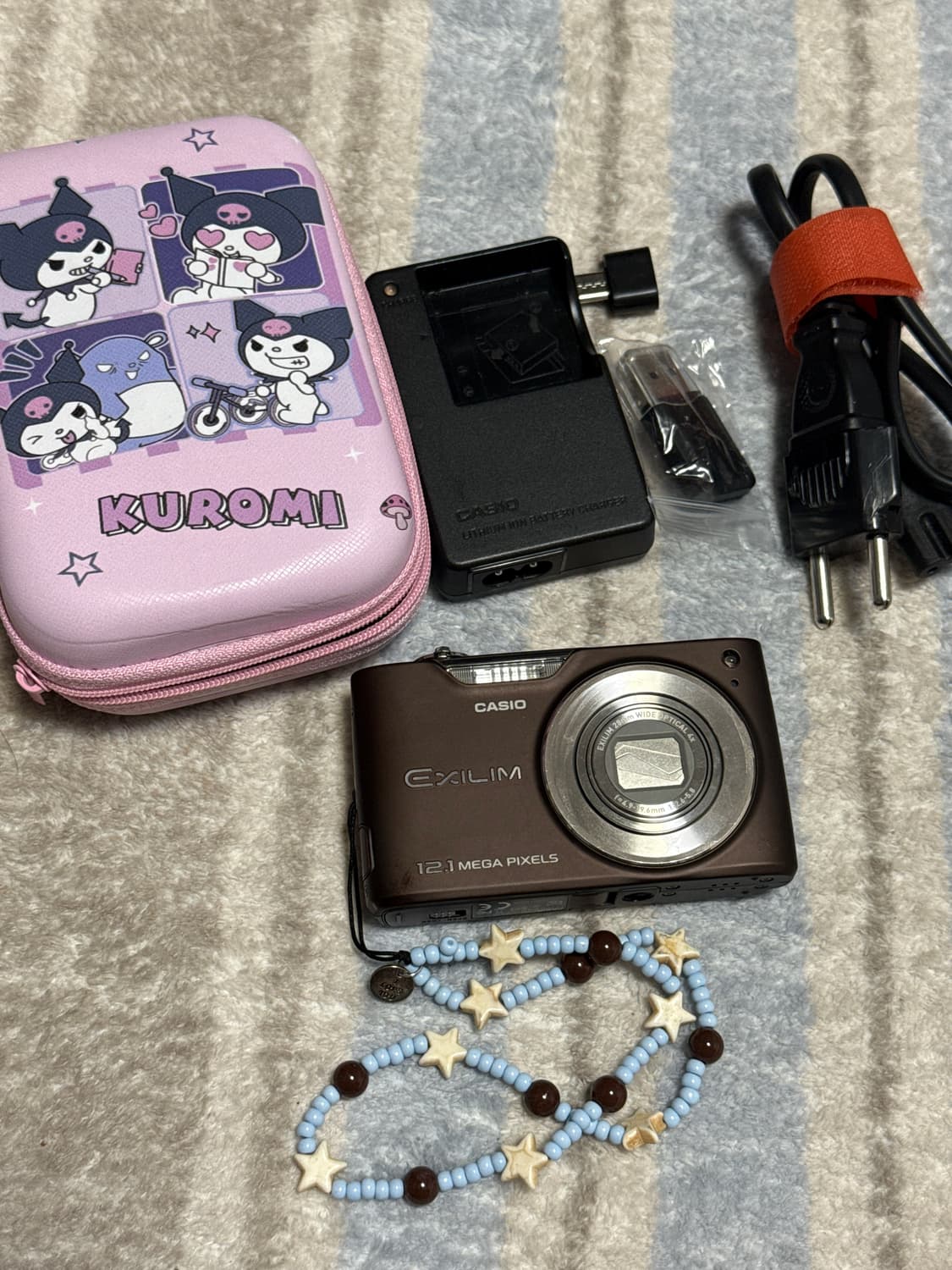 미품✨카시오 엑슬림 z450 브라운(casio ex ilim z450) 상품이미지1