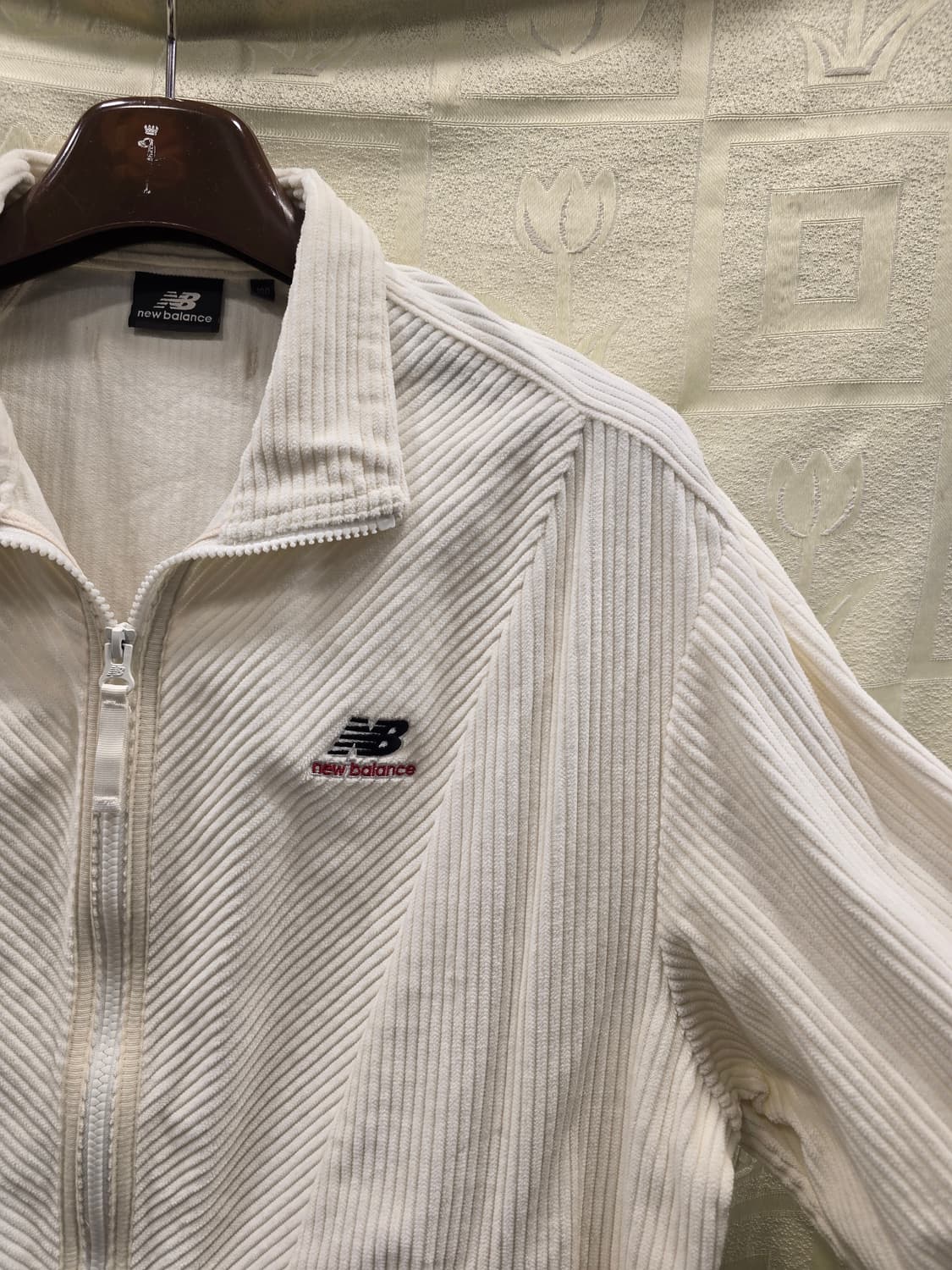 거의새거) 뉴발란스 남성 코듀로이 자켓 아이보리 100 상품이미지3