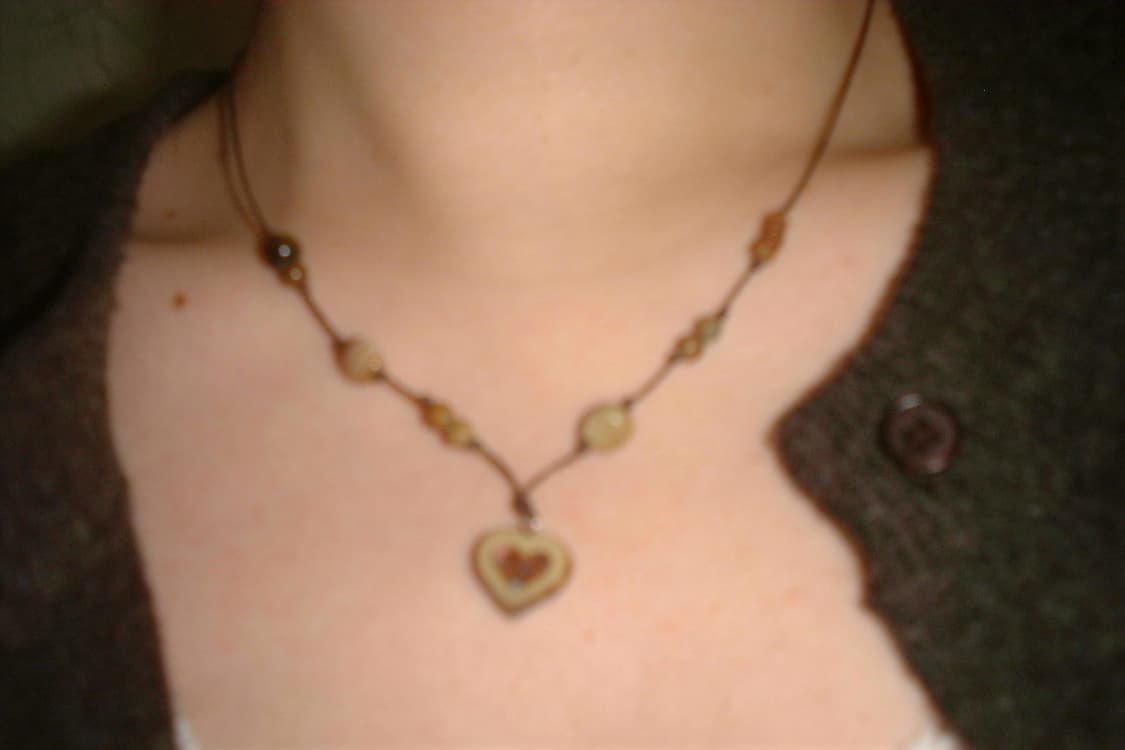 Biscuit necklace🧺 비스킷 비즈 목걸이 상품이미지3