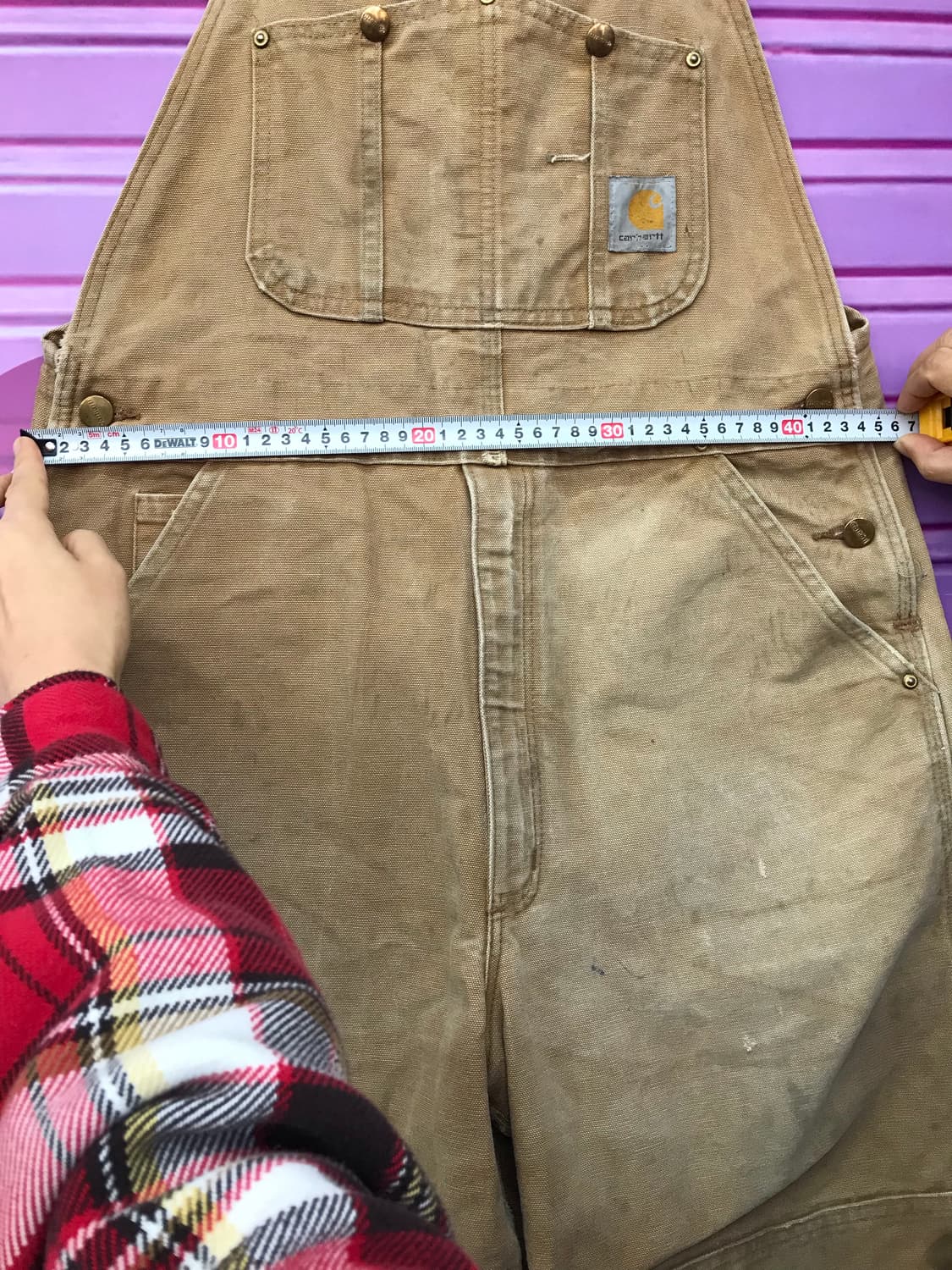 칼하트 워크 오버롤 36*30 상품이미지8