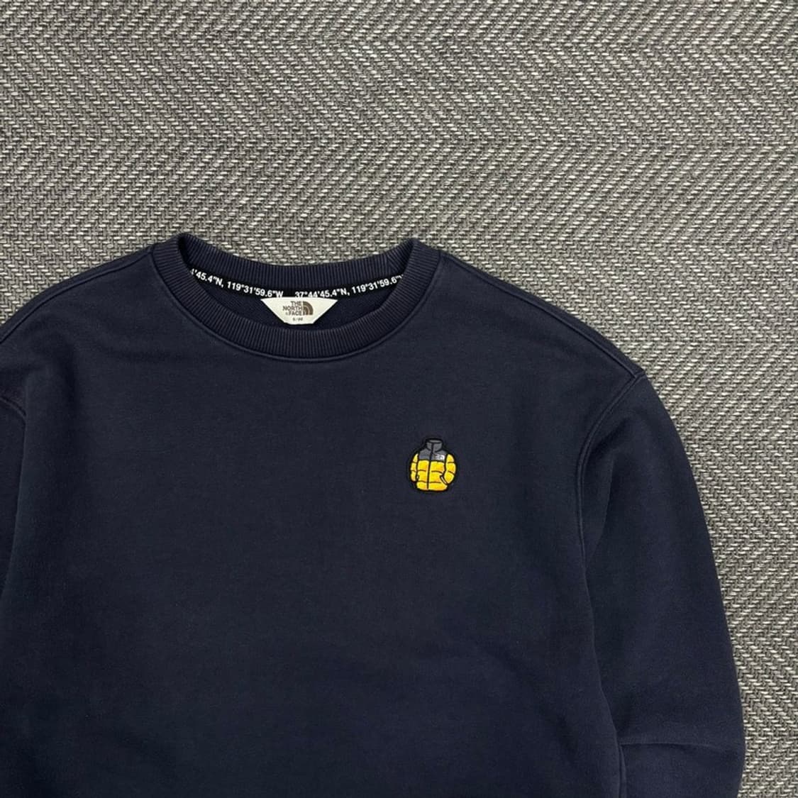 노스페이스 눕시로고 맨투맨 v0271 상품이미지3