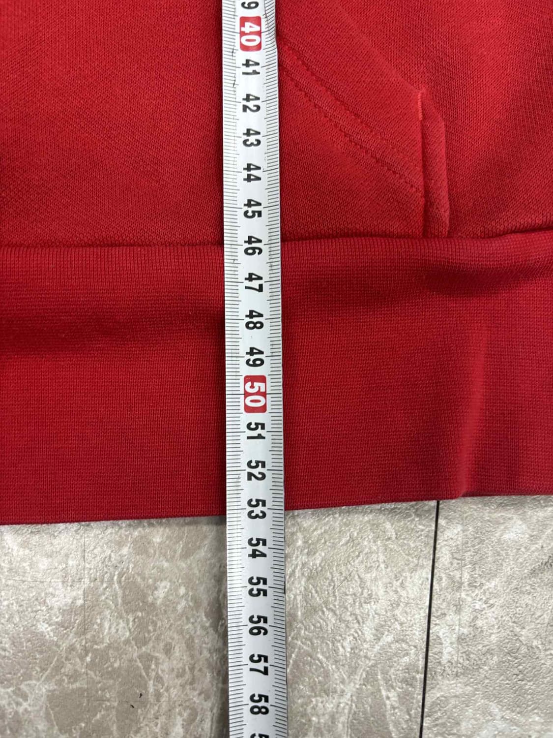 아디다스 y2k 버건디 트레포일 걸즈 스웨트셔츠 후드티(85) 상품이미지5