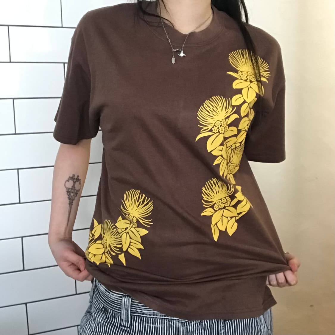 빈티지 피자 그래픽 티셔츠 상품이미지4