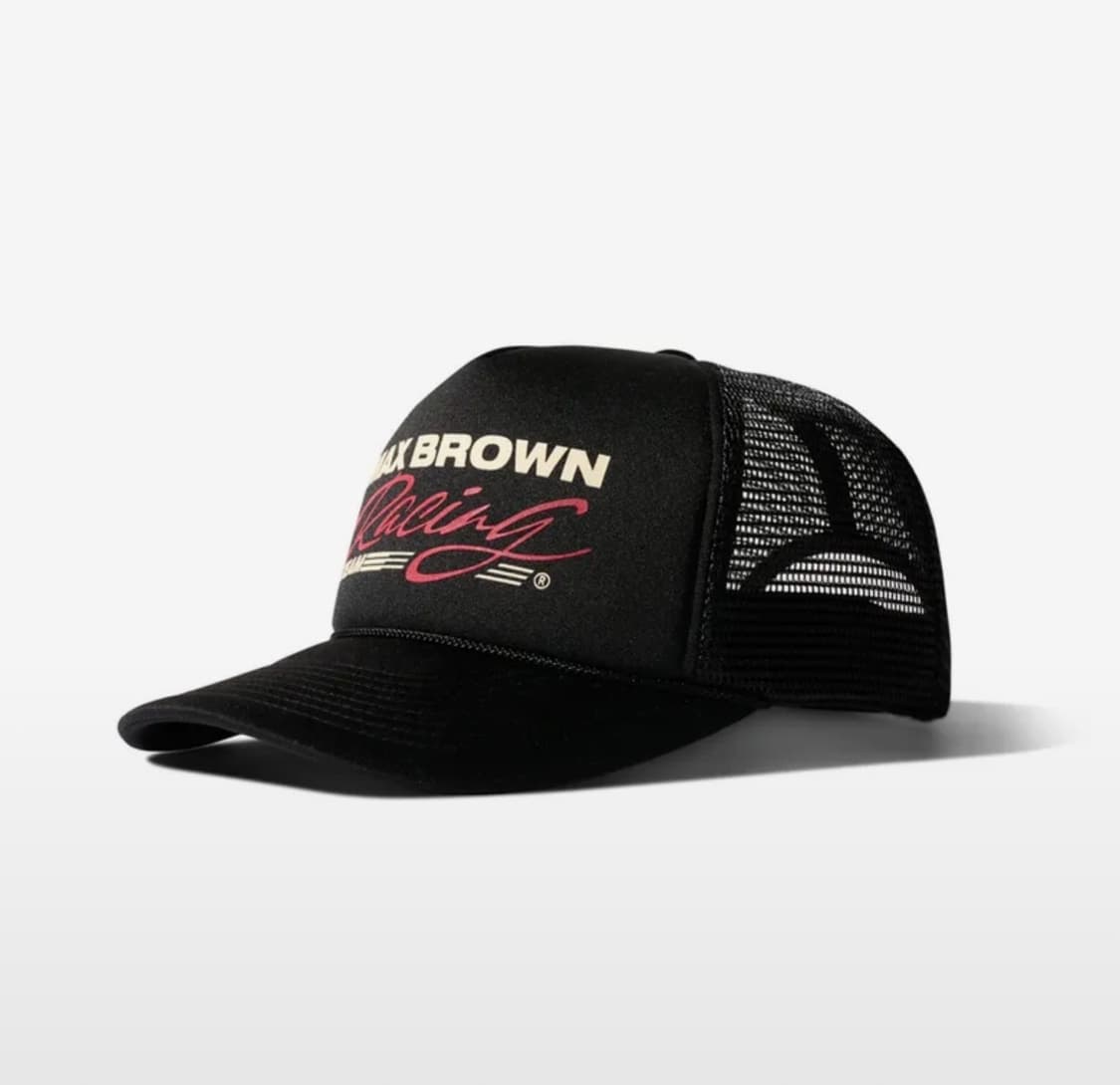 상태ss))듀테로 맥스브라운 Maxbrown RT Cap 모자 Black 상품이미지2