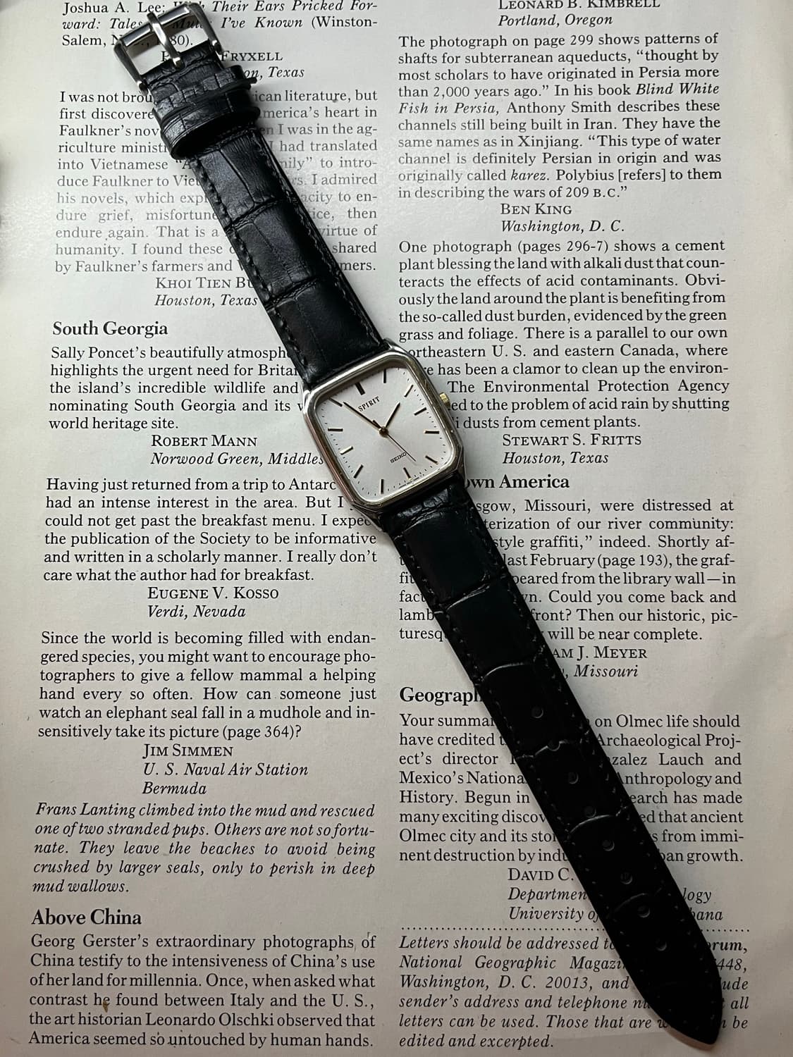 Vintage Seiko Quartz Spirit Tank Watch 상품이미지3