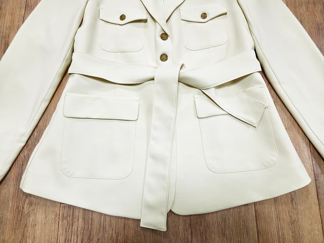 에토(eto) 벨티드 사파리자켓 프리사이즈 새상품 상품이미지5