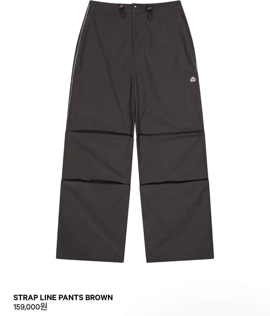 코이세이오 라인팬츠 브라운 상품이미지1